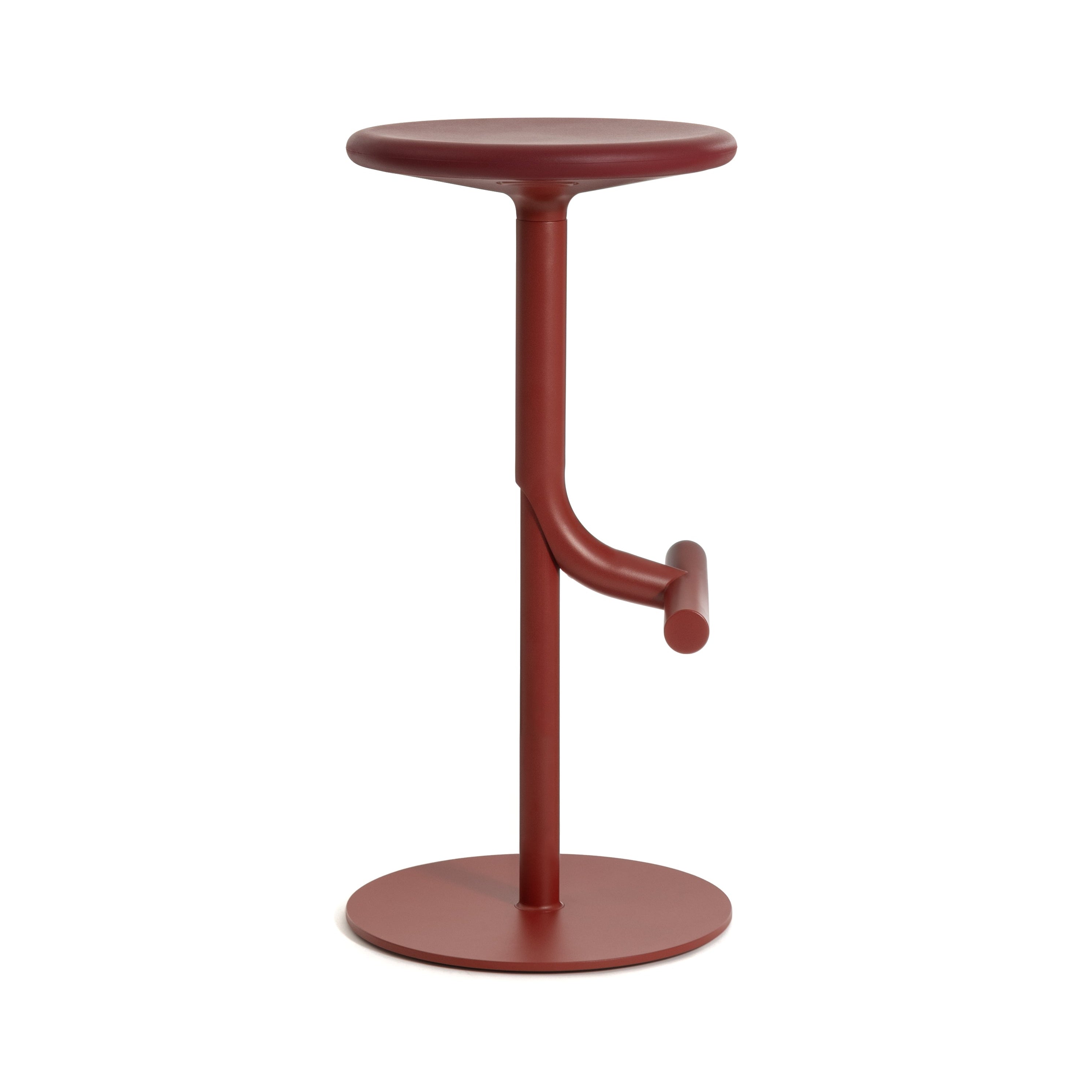 Drehhocker TIBU burgund