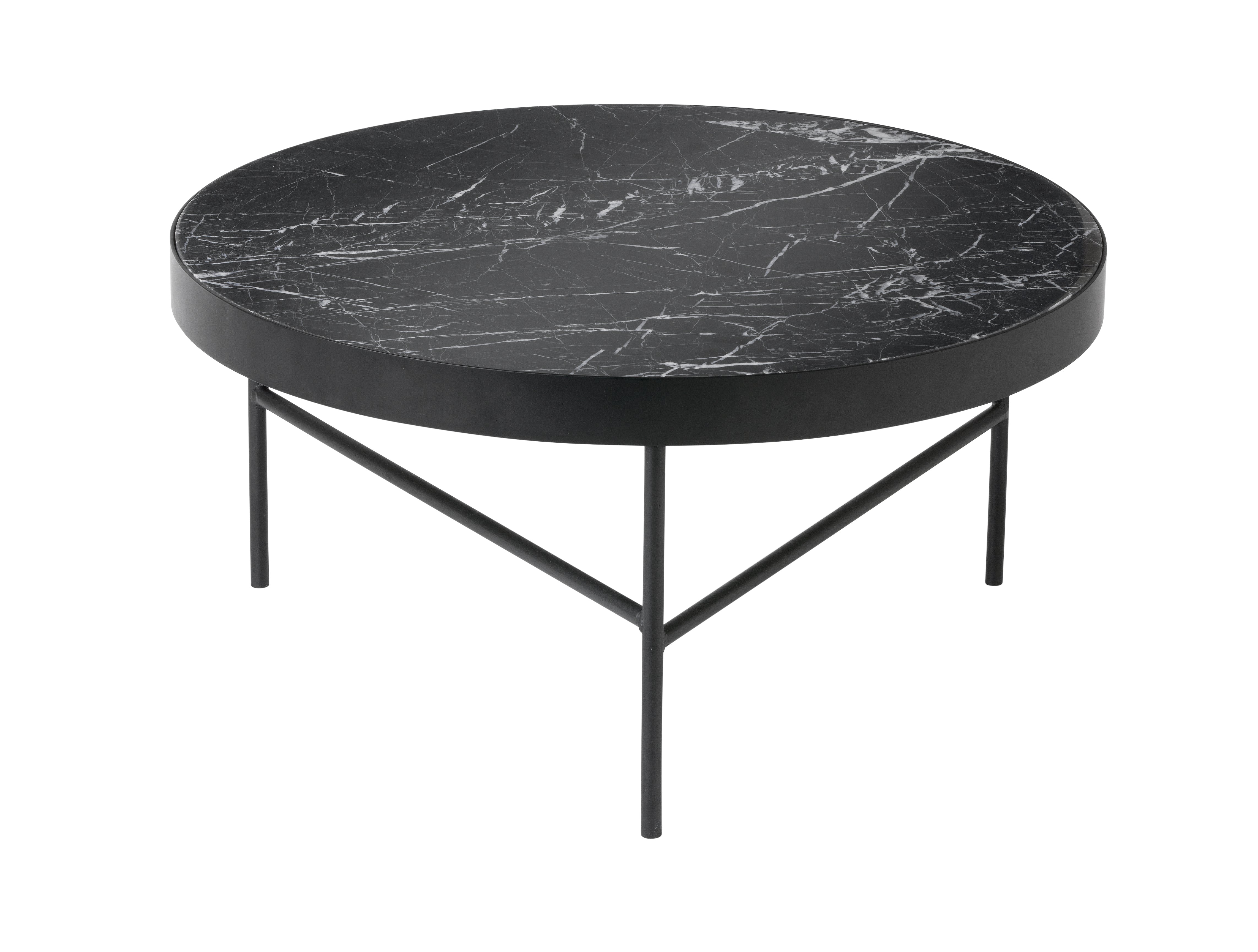 MARBLE TABLE black marble