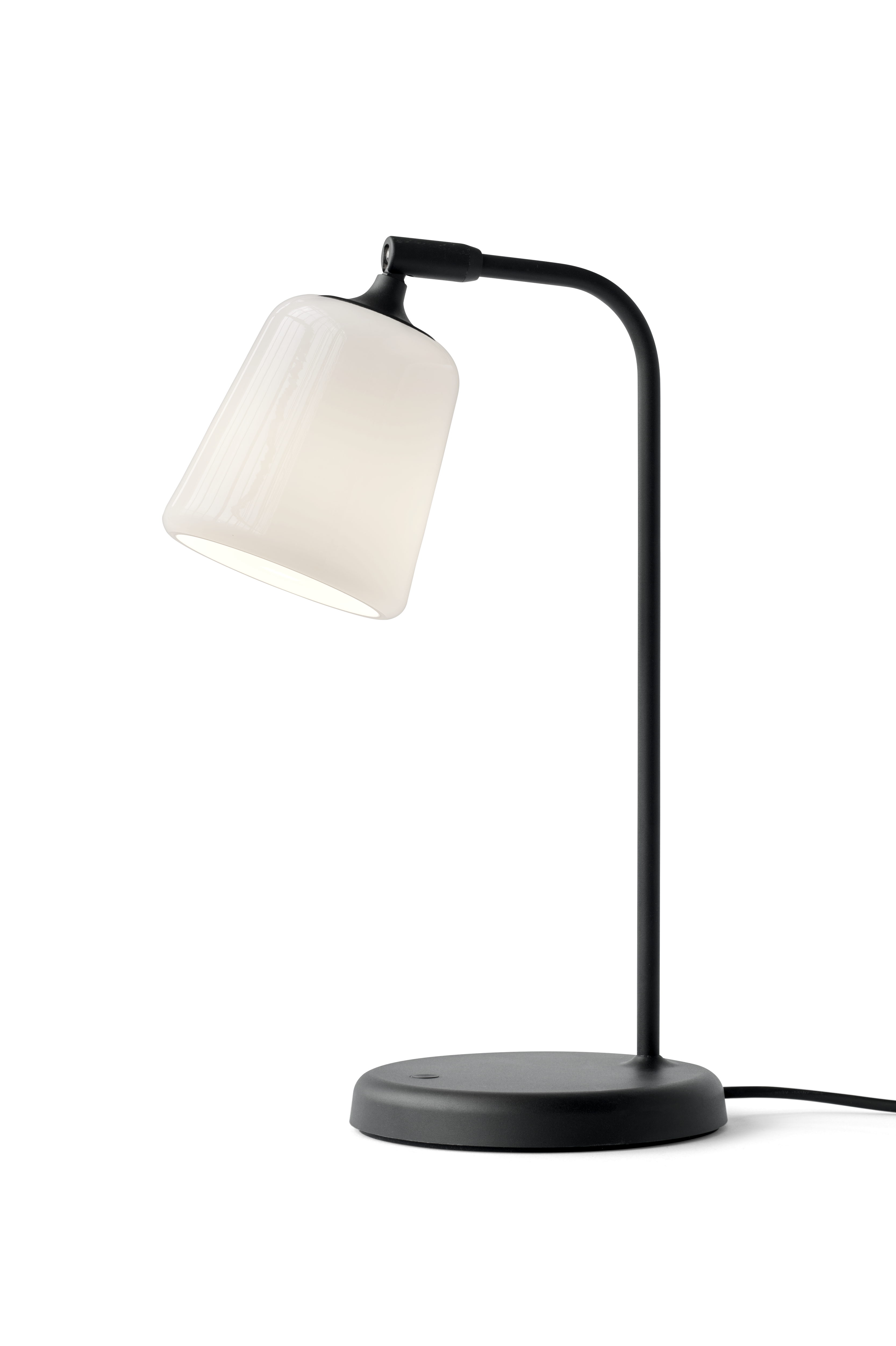Desk lamp white iridescent