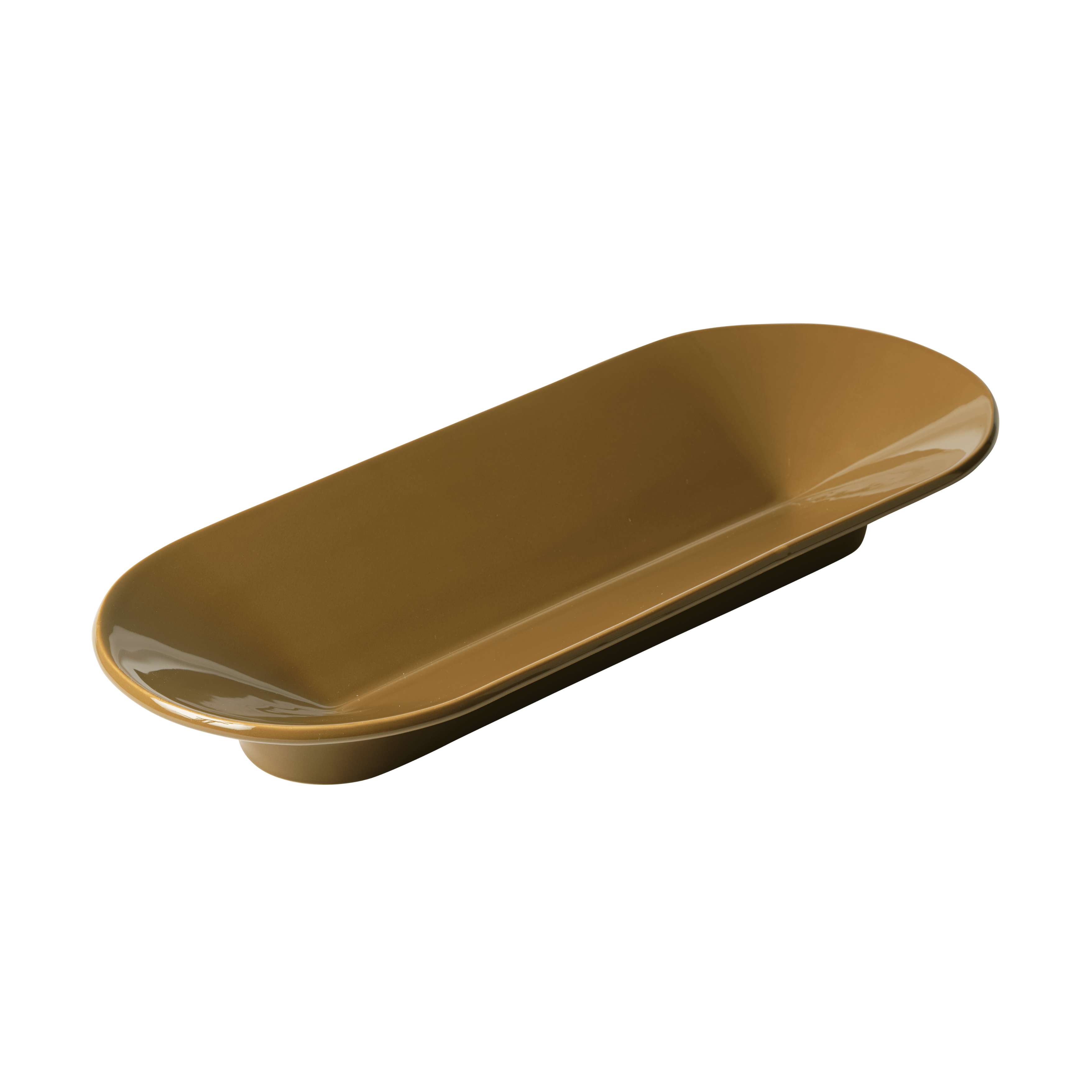 Brown Ceramic Platter MERE