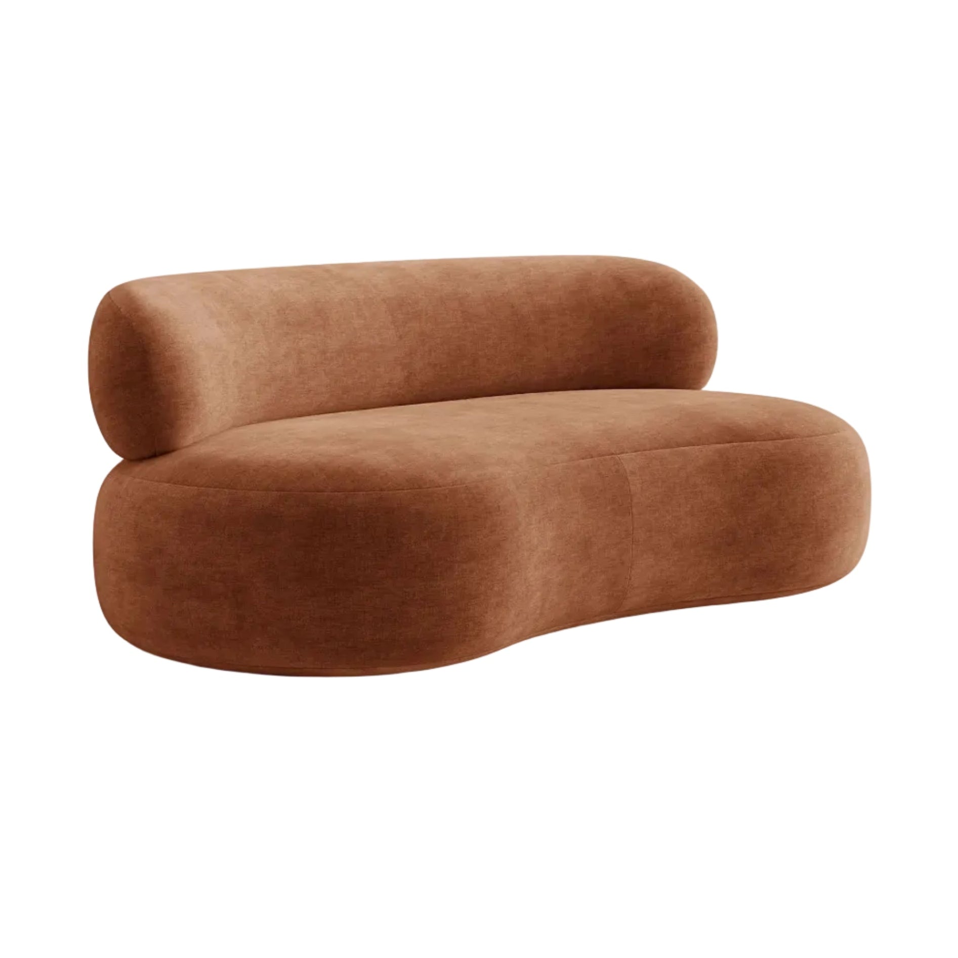 Sofa 3-osobowa AURA ceglany szenil