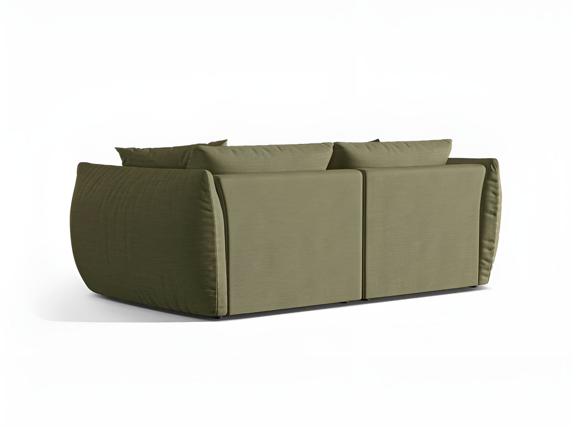 3-seater Sofa CHRIS light green chenille