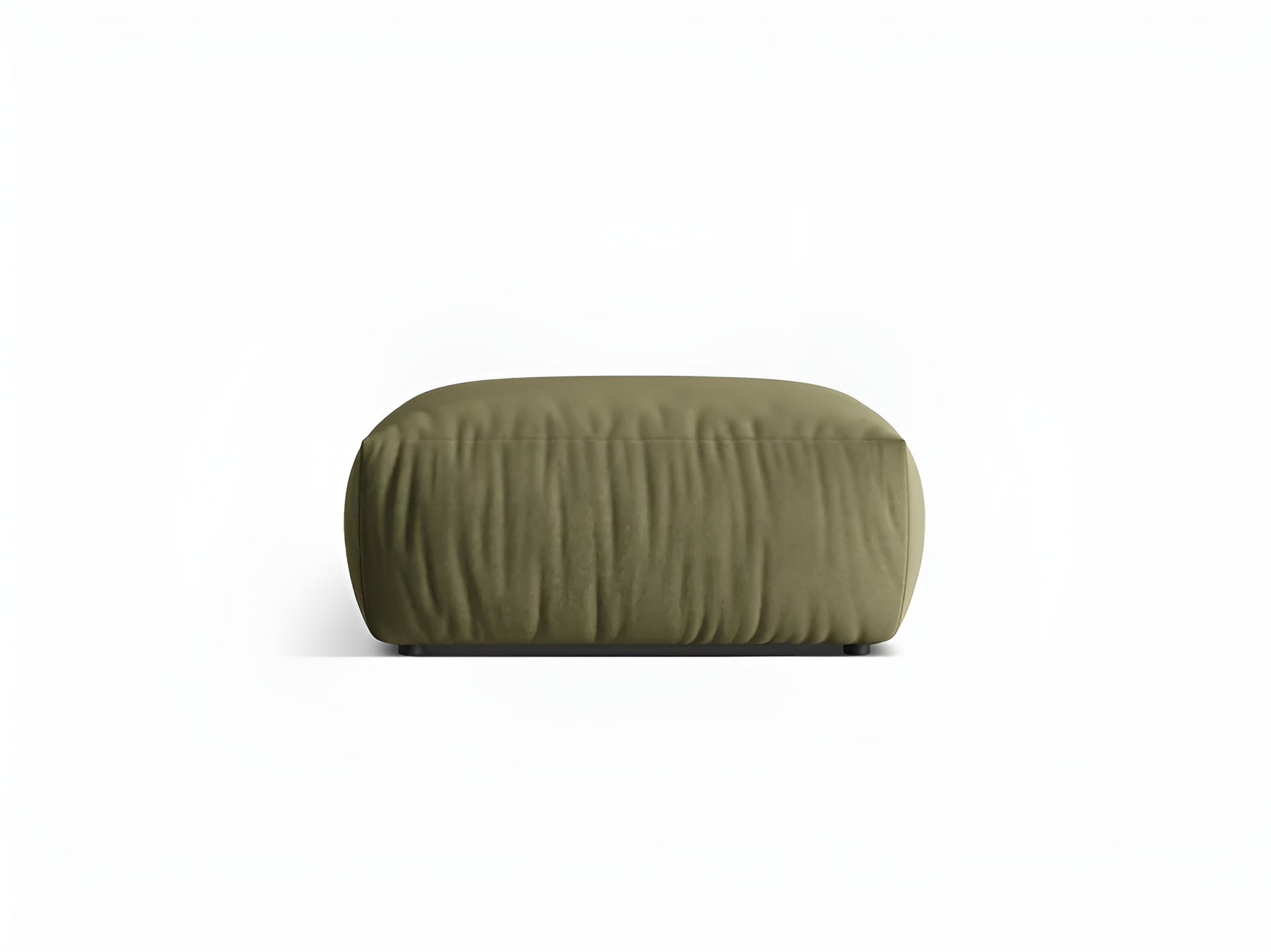 Samt Pouf CHRIS grün