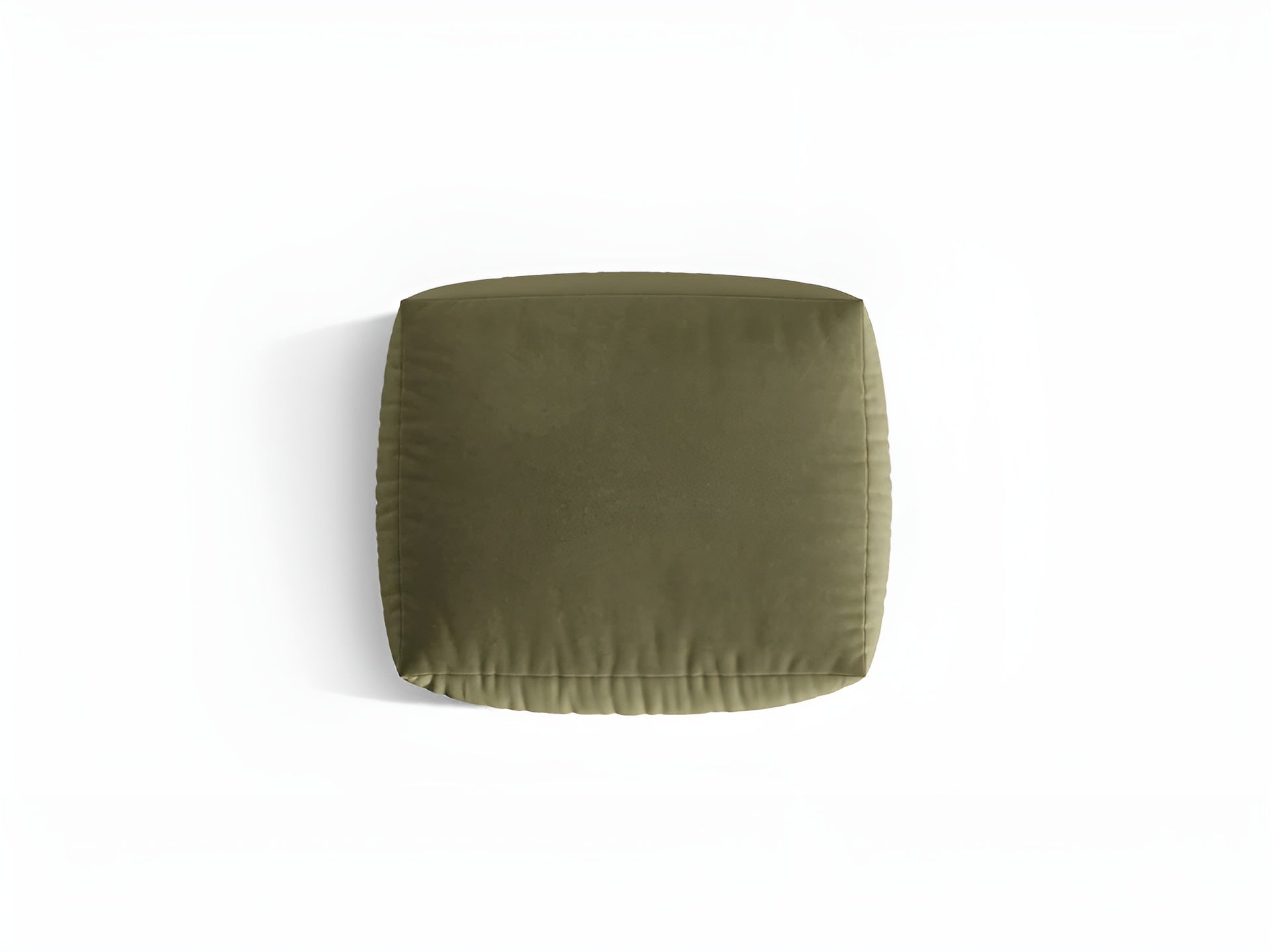 Samt Pouf CHRIS grün