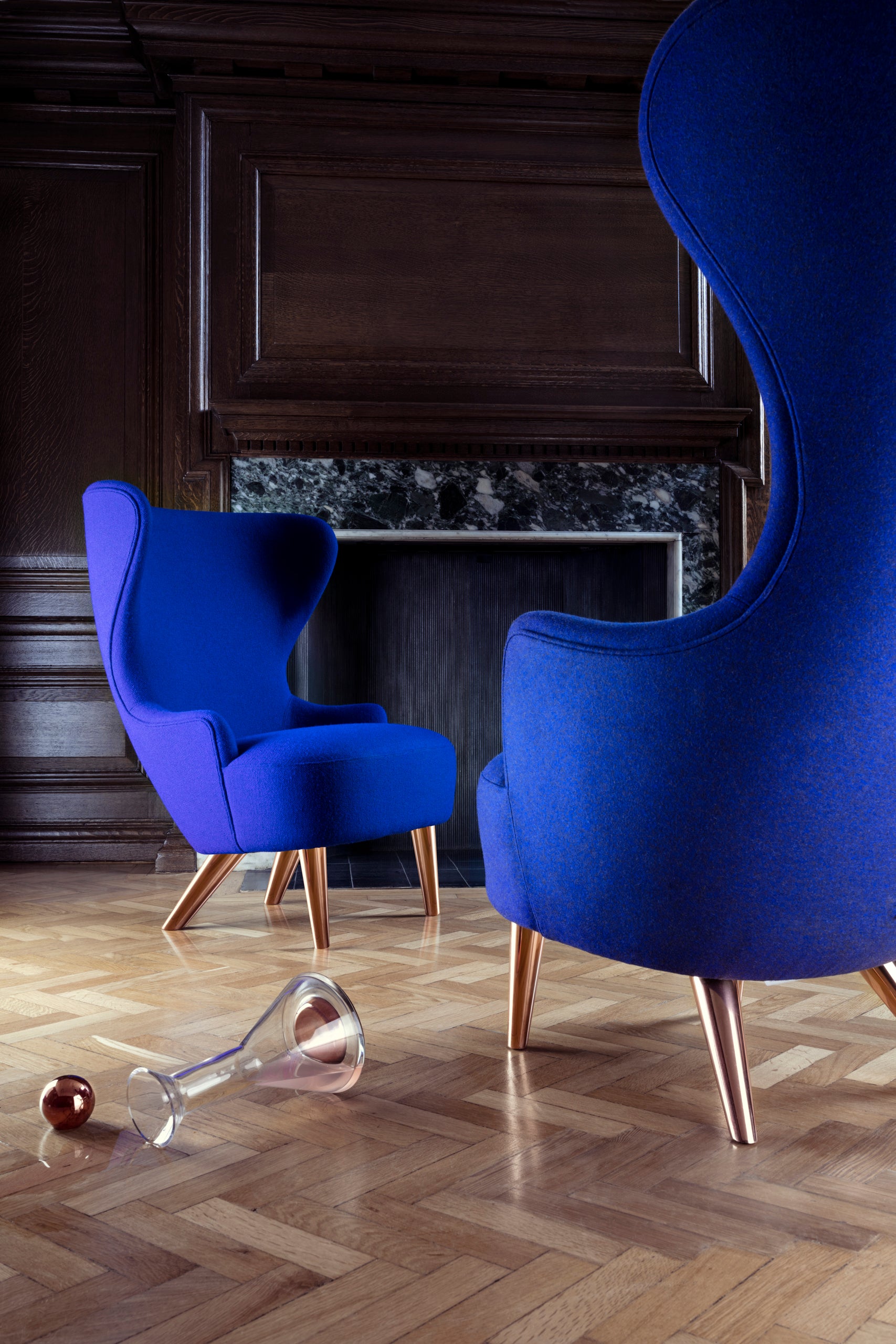 Polsterer Wingback -Sessel