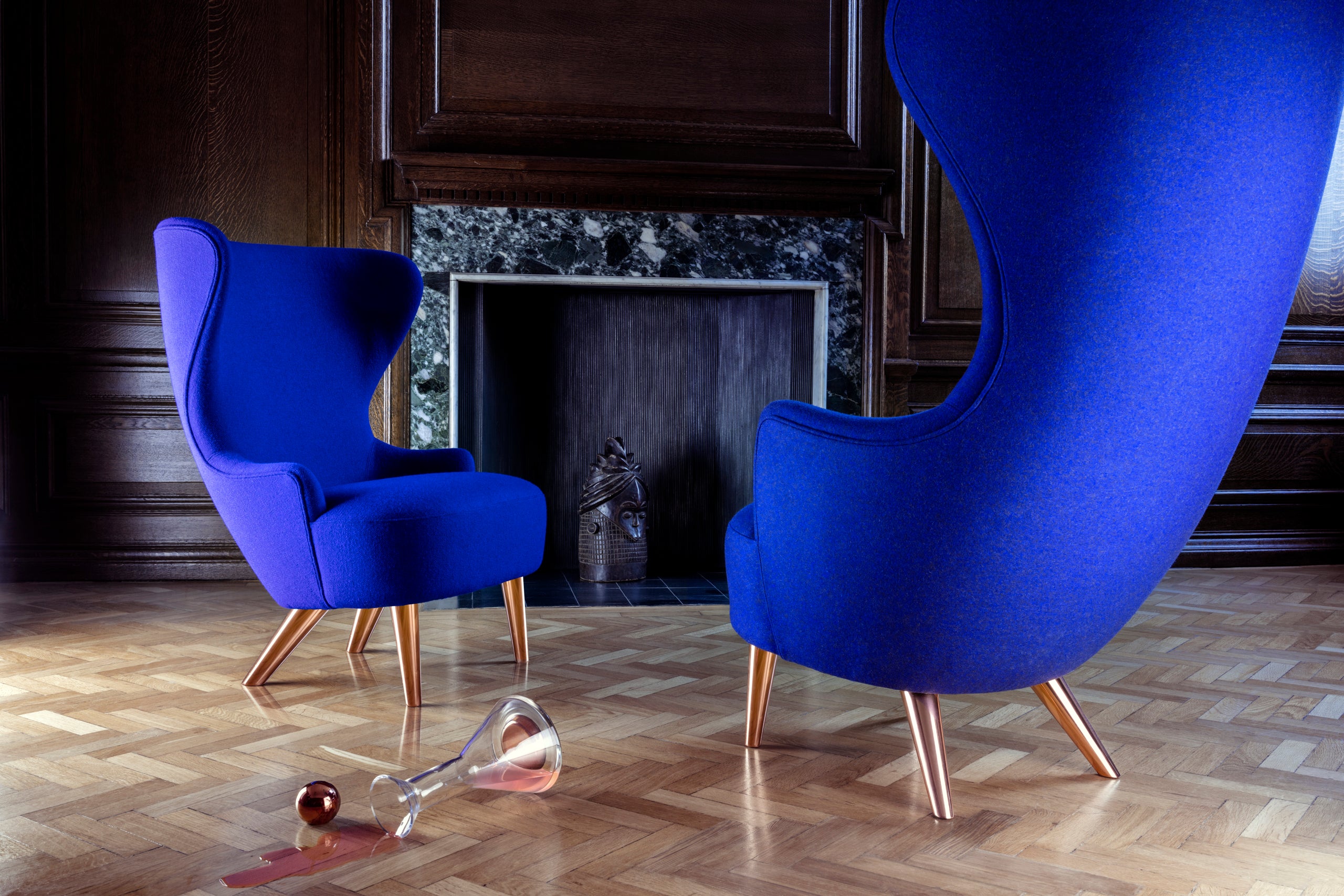 Polsterer Wingback -Sessel