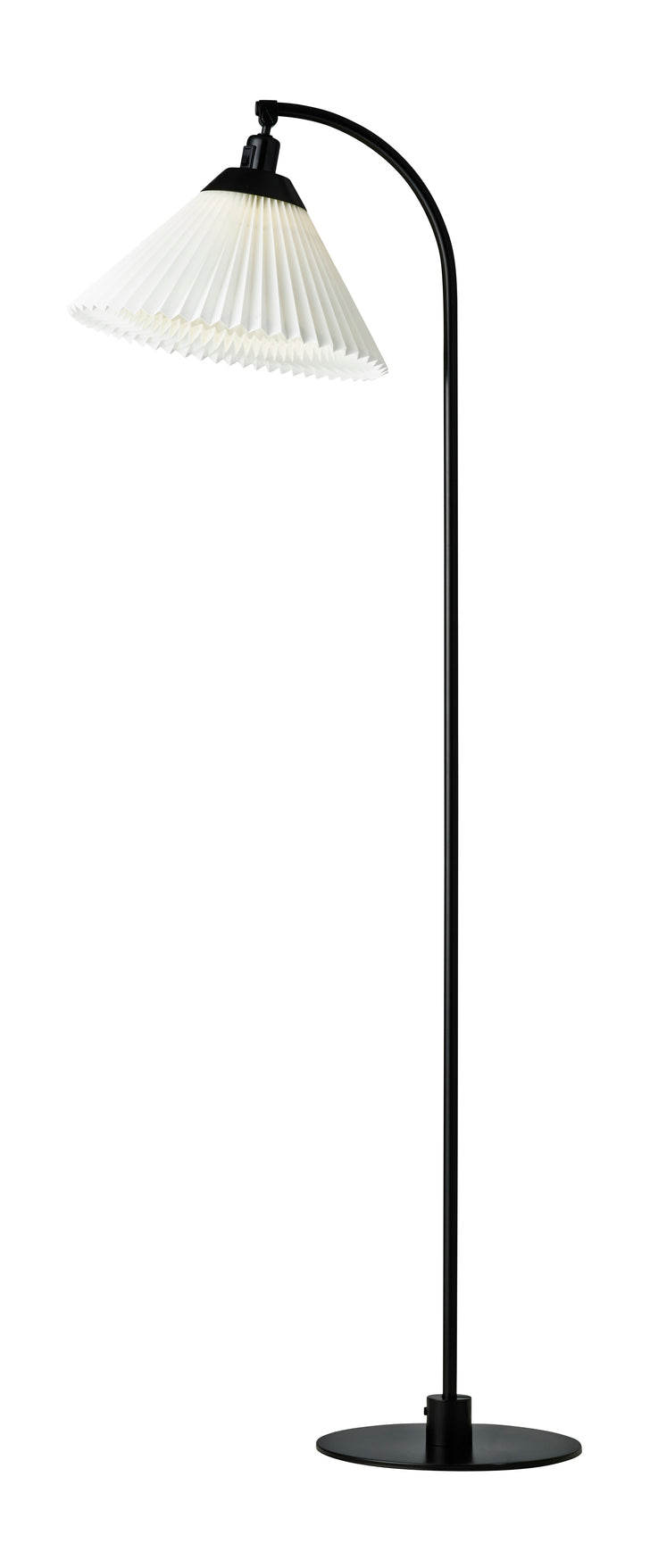 Floor lamp MODEL 368 white with black base