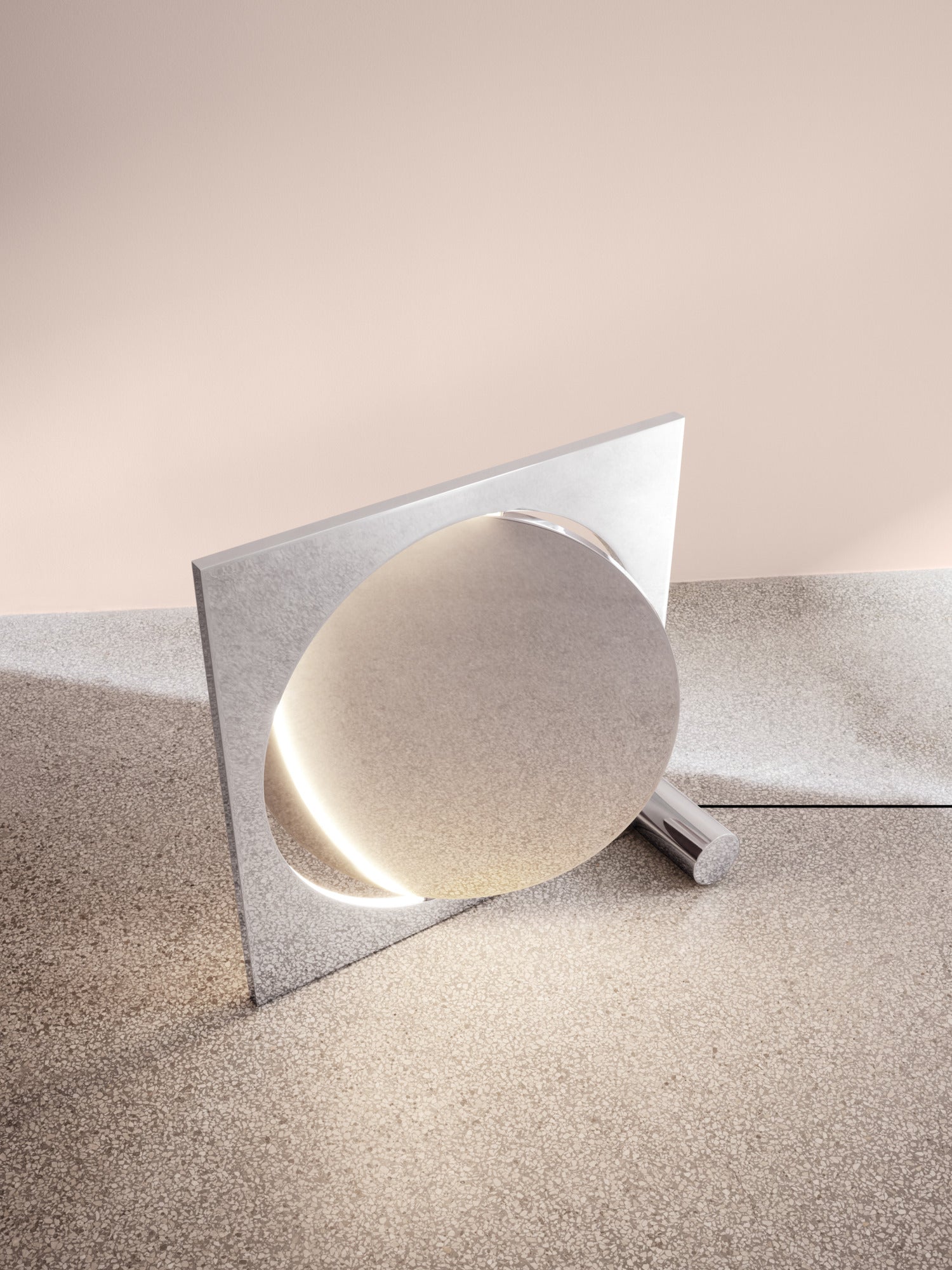 Stehlampe MOONSETTER verchromt