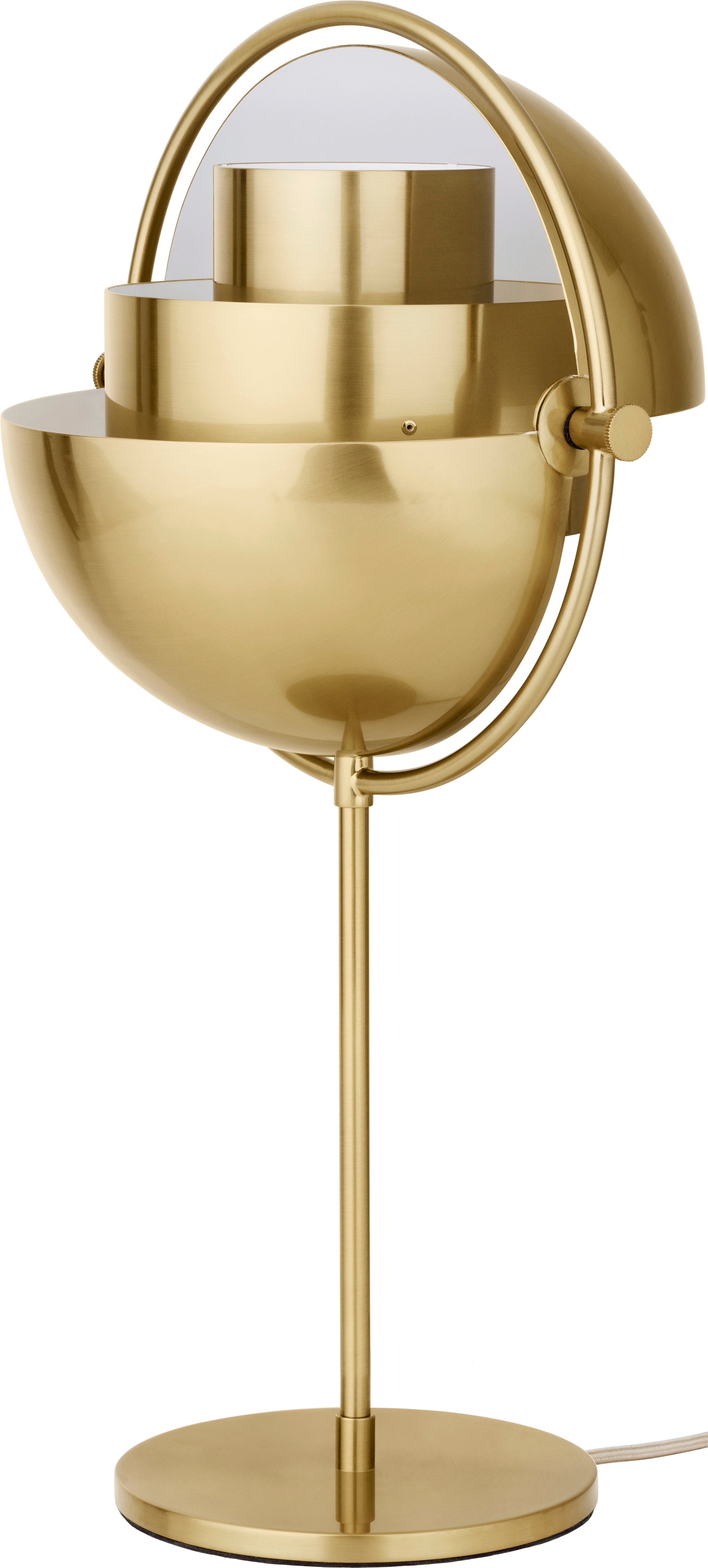 MULTI-LITE brass table lamp