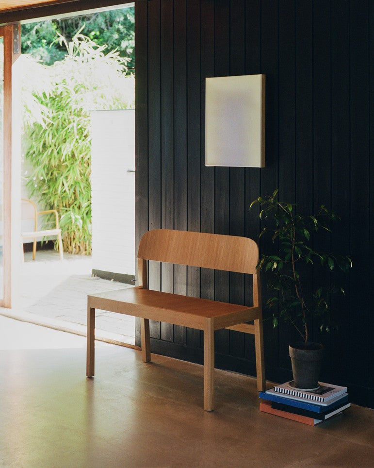 WOEKSHOP Bench in Veneer and Oak Wood