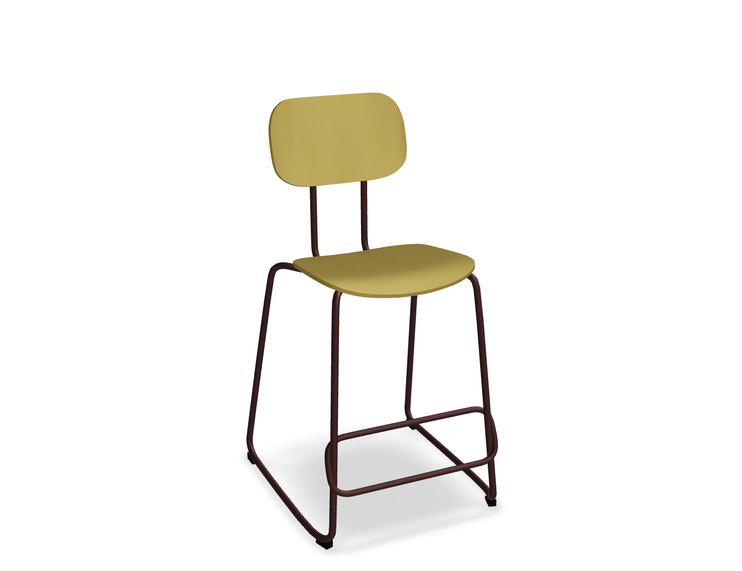 Hoker NEW SCHOOL bordowa podstawa – .mdd