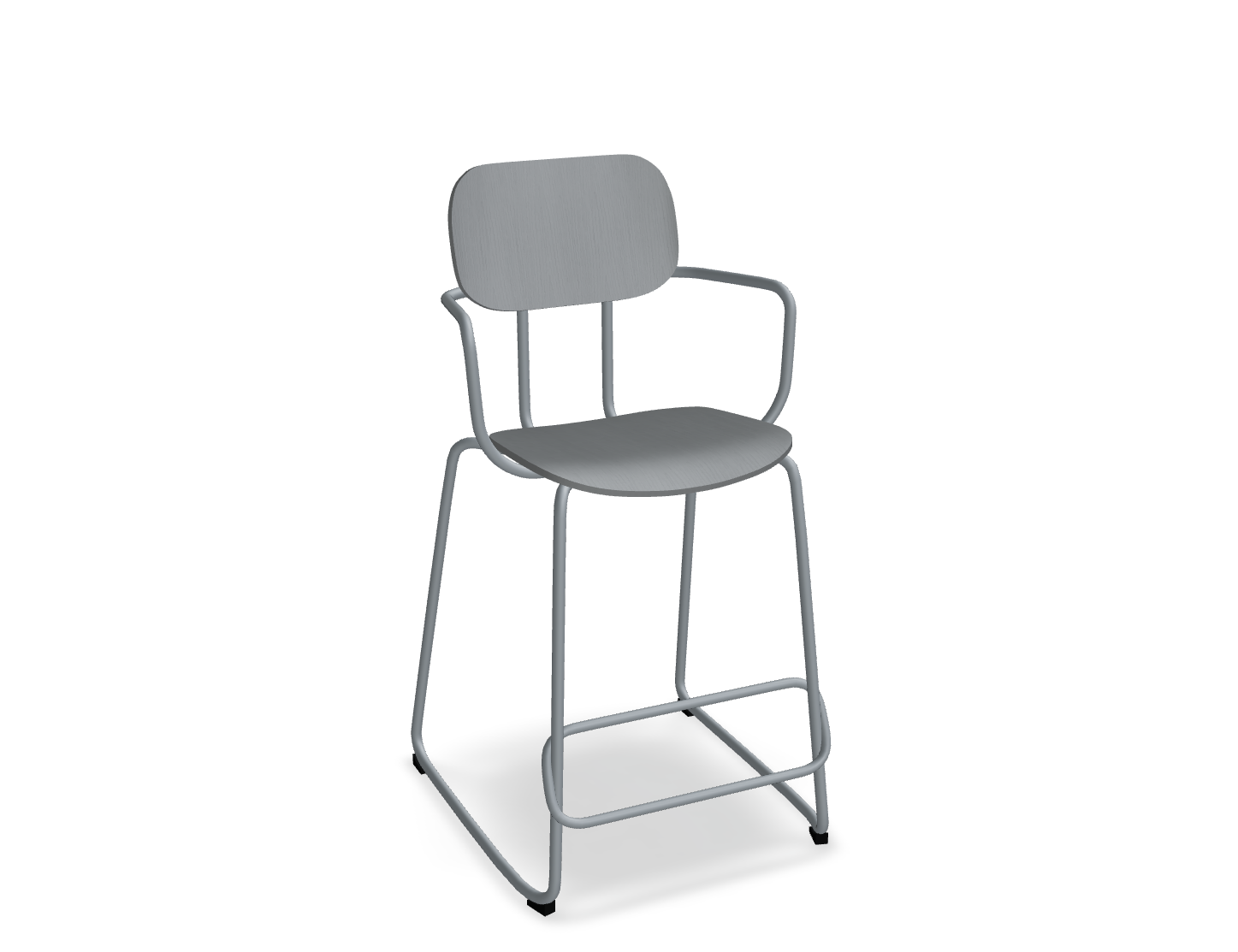 Hoker NEW SCHOOL ciemnoszara podstawa – .mdd