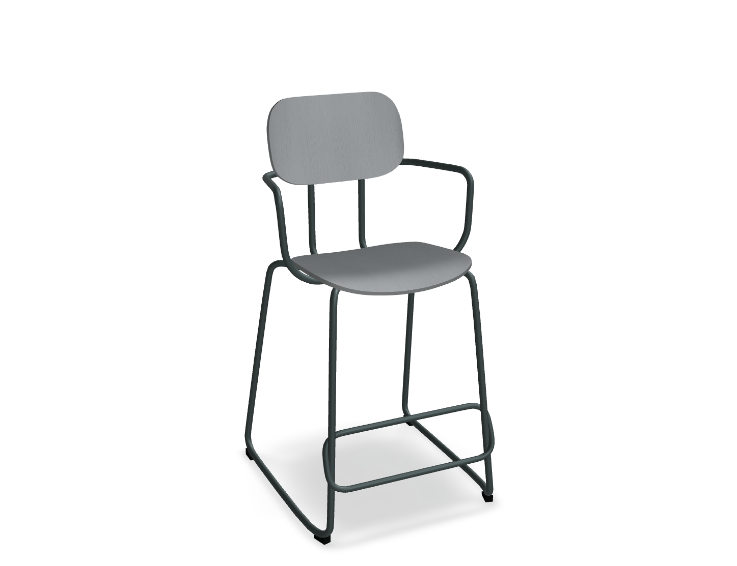Hoker NEW SCHOOL ciemnozielona podstawa – .mdd