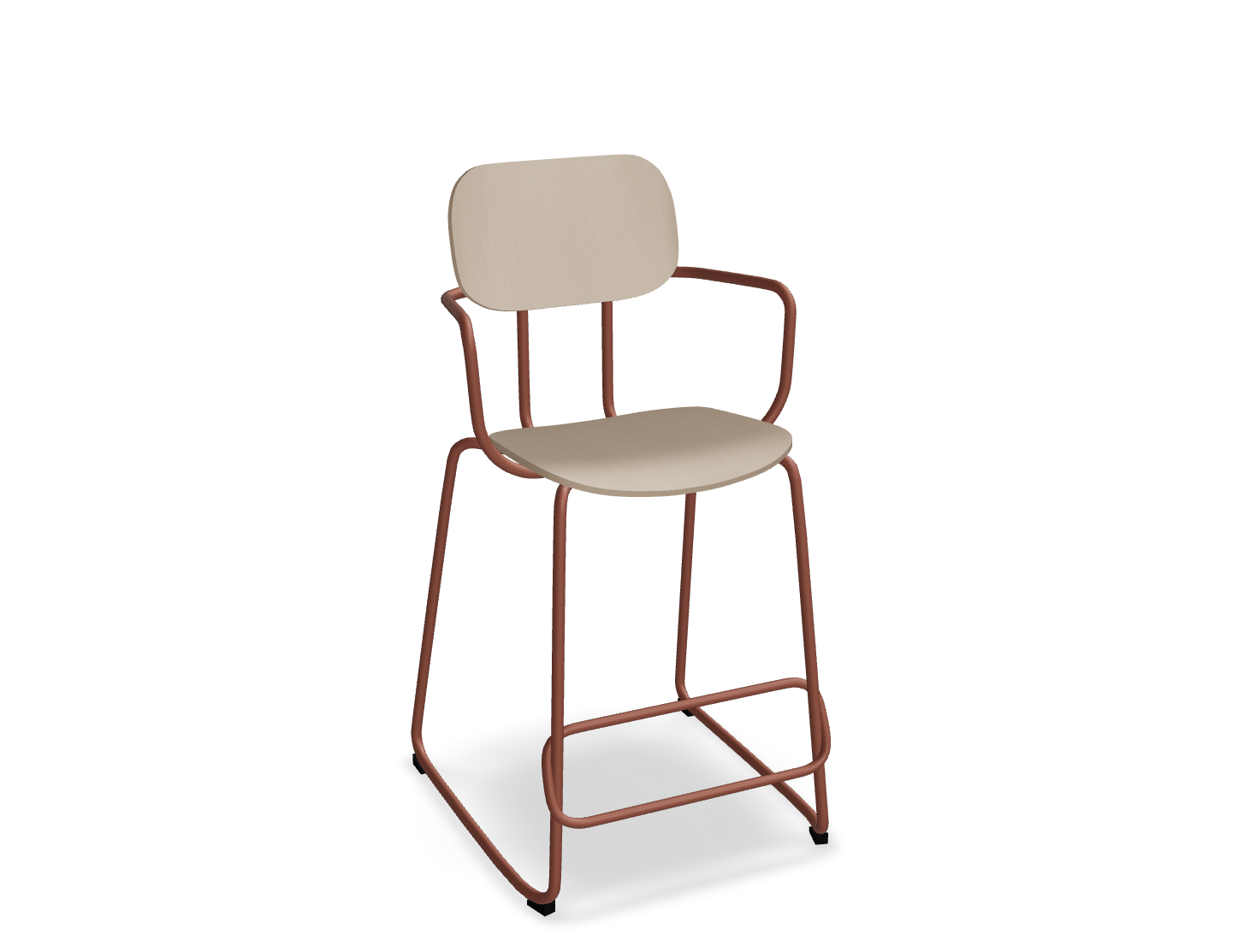Hoker NEW SCHOOL ceglasta podstawa – .mdd