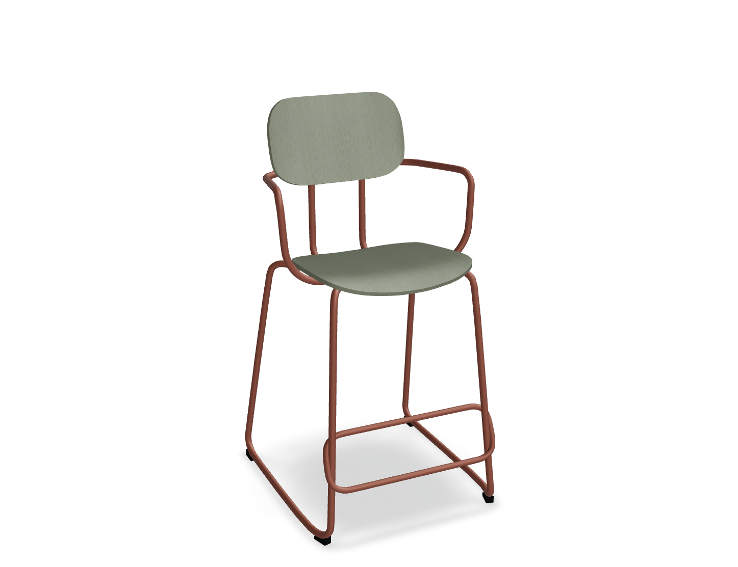 Hoker NEW SCHOOL ceglasta podstawa – .mdd