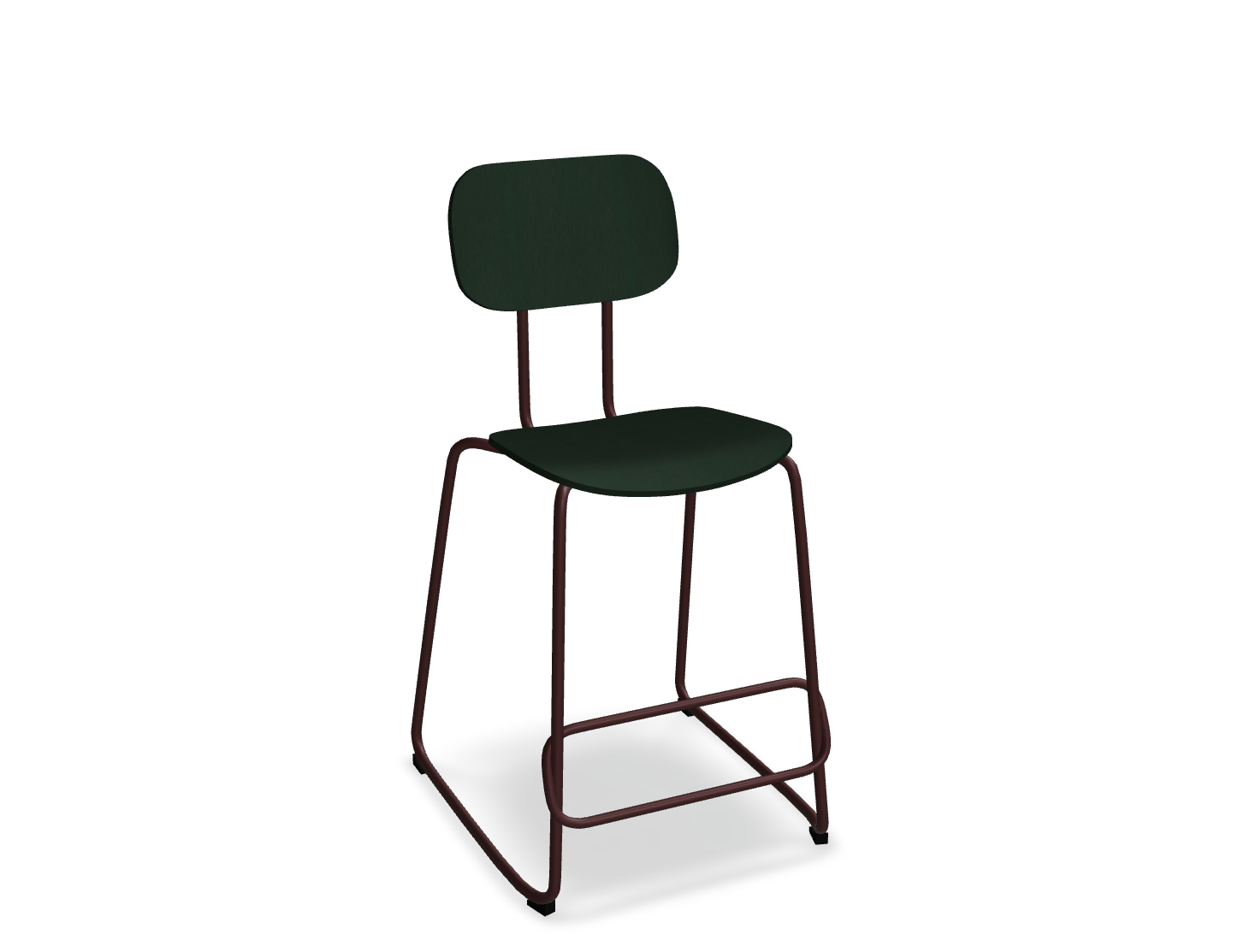 Hoker NEW SCHOOL bordowa podstawa – .mdd