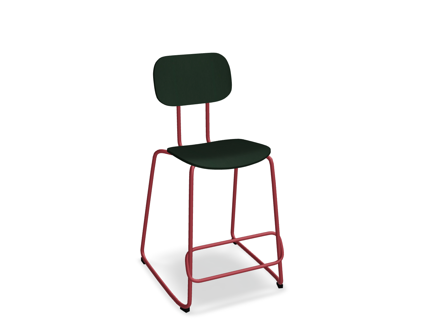 Hoker NEW SCHOOL czerwona podstawa – .mdd
