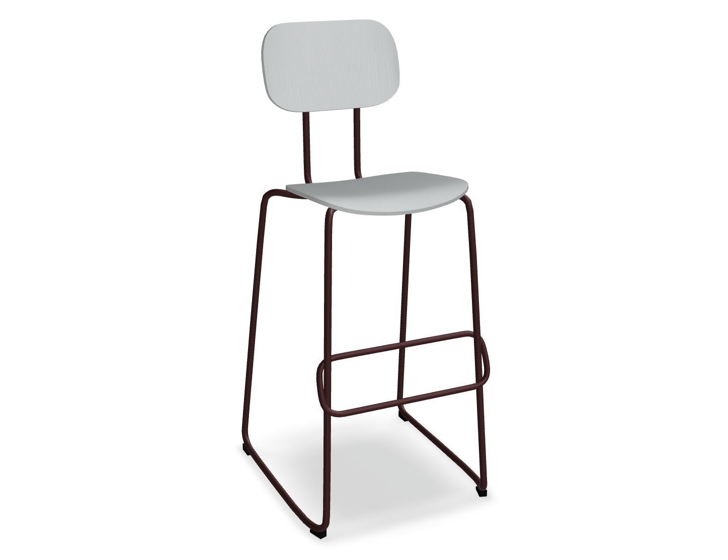 Hoker NEW SCHOOL bordowa podstawa – .mdd