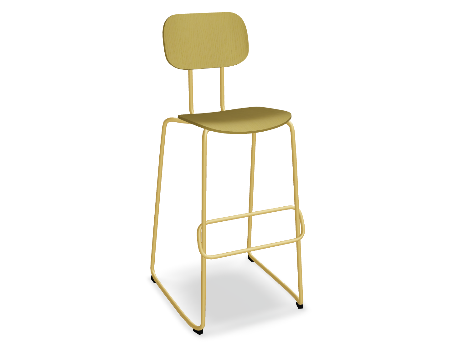 Hoker NEW SCHOOL żółta podstawa – .mdd