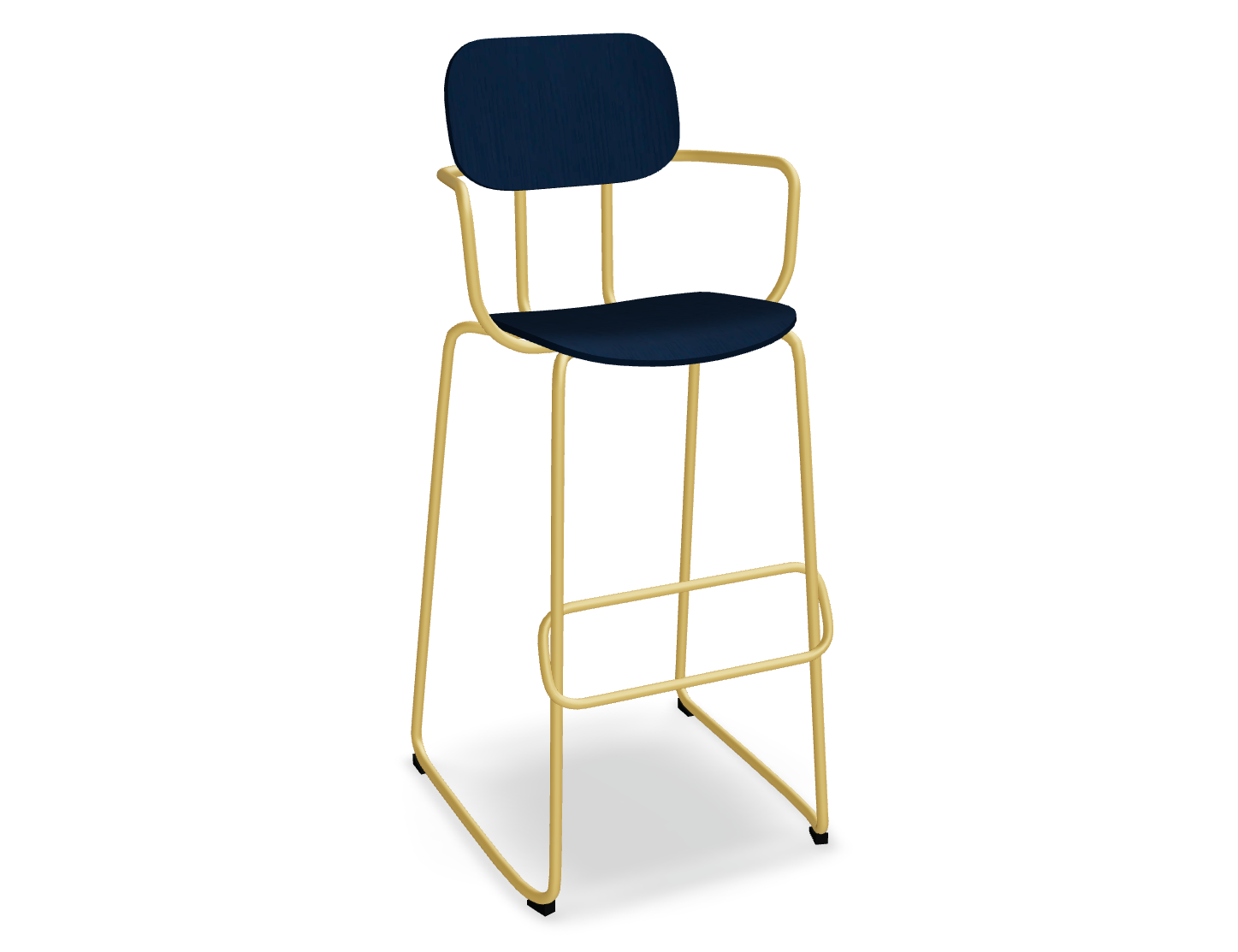 Hoker NEW SCHOOL żółta podstawa – .mdd