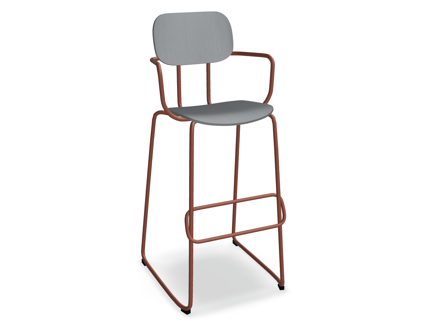 Hoker NEW SCHOOL ceglasta podstawa – .mdd