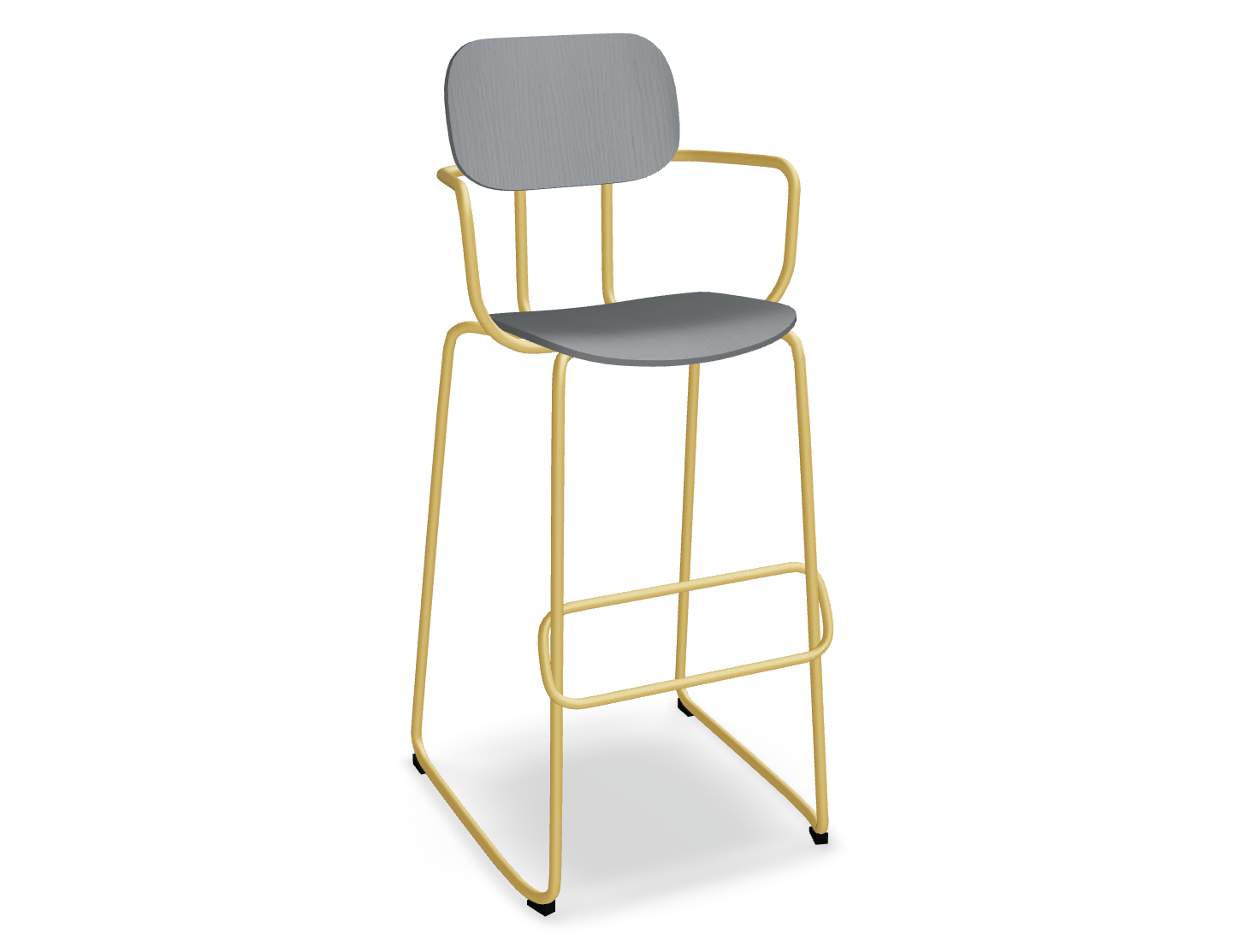 Hoker NEW SCHOOL żółta podstawa – .mdd