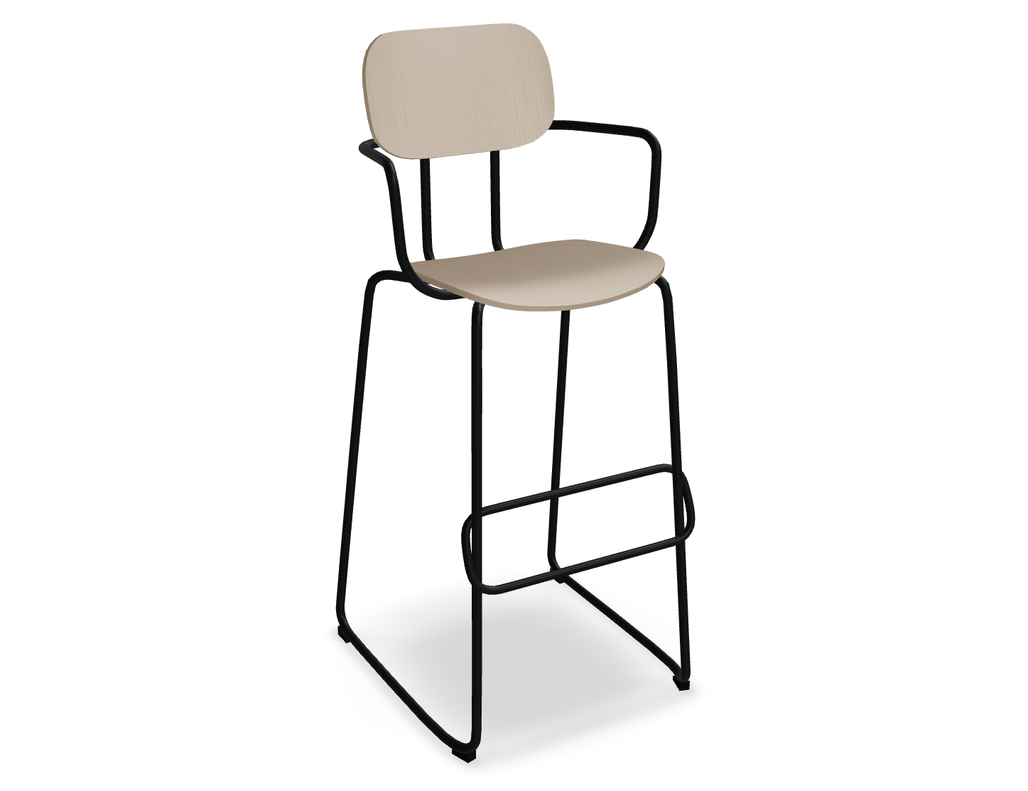 Hoker NEW SCHOOL czarna podstawa – .mdd