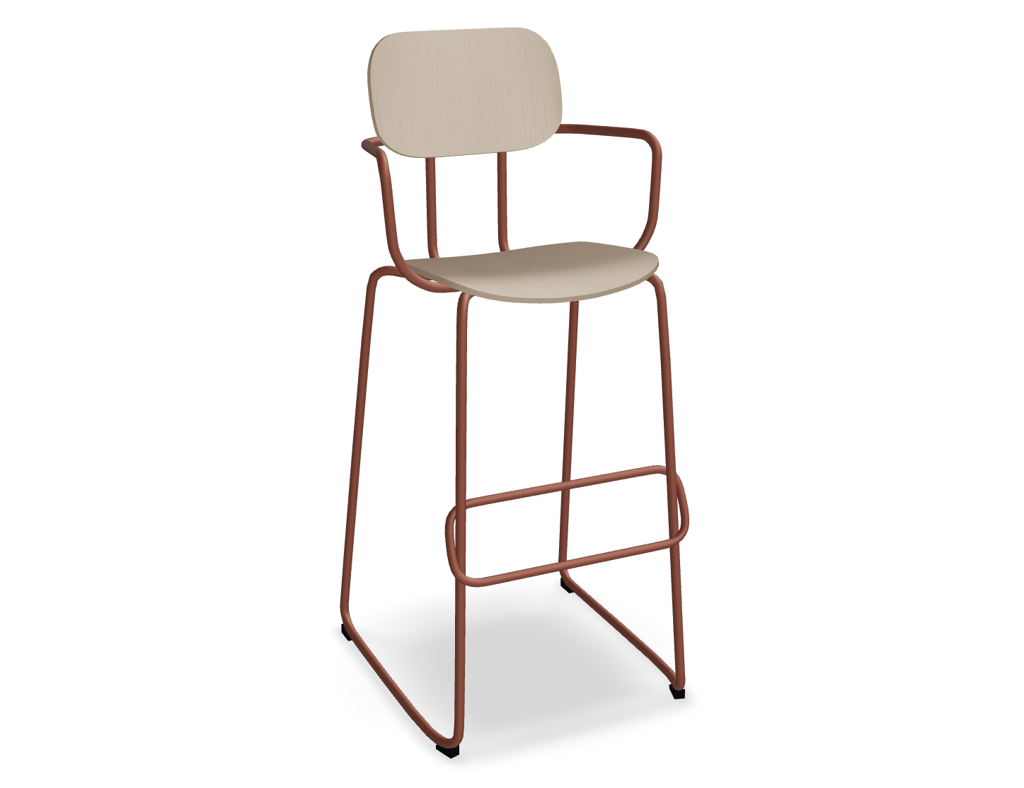 Hoker NEW SCHOOL ceglasta podstawa – .mdd