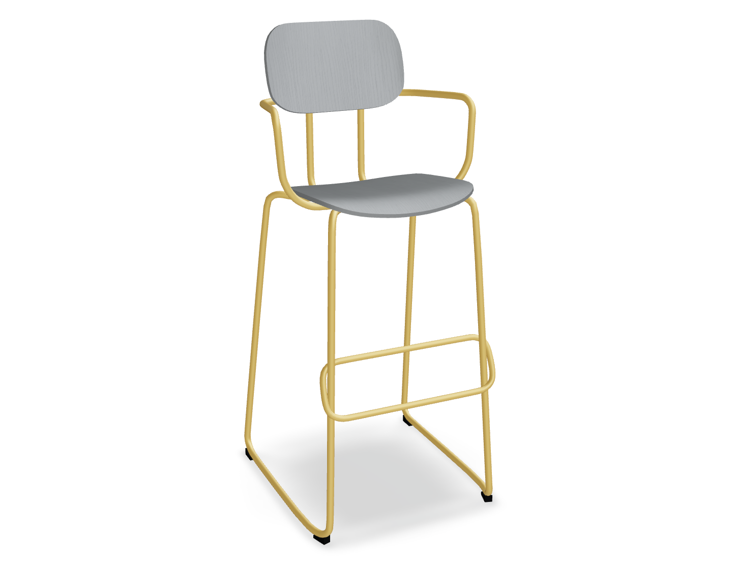Hoker NEW SCHOOL żółta podstawa – .mdd