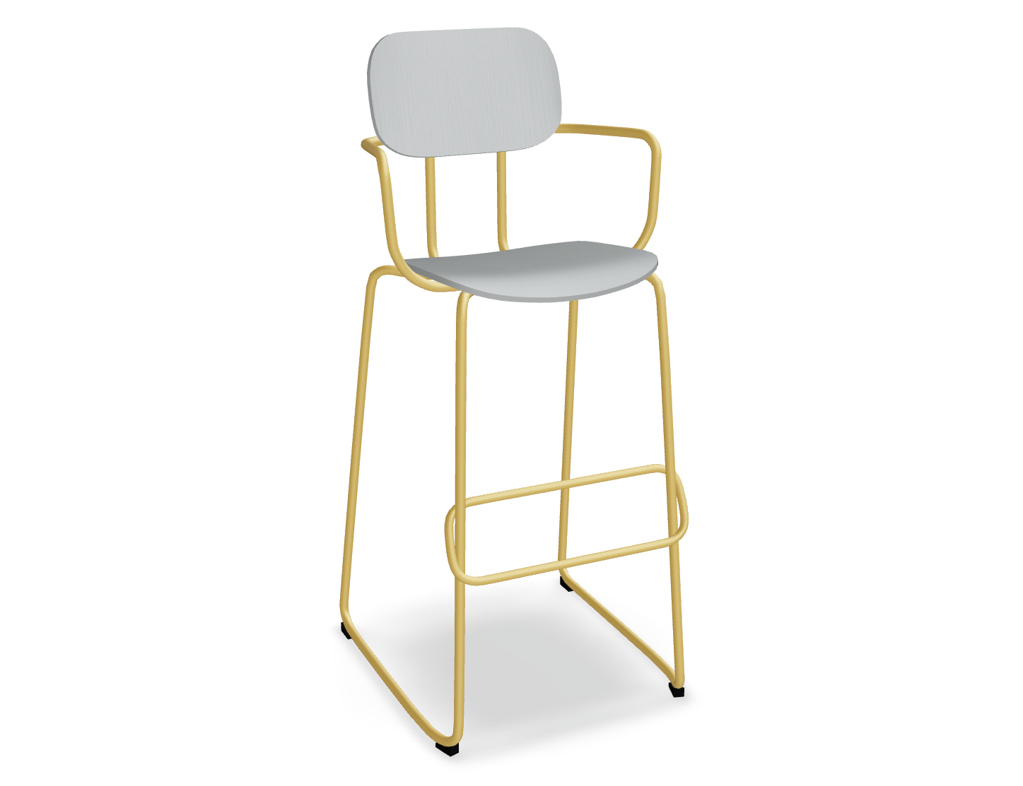 Hoker NEW SCHOOL żółta podstawa – .mdd