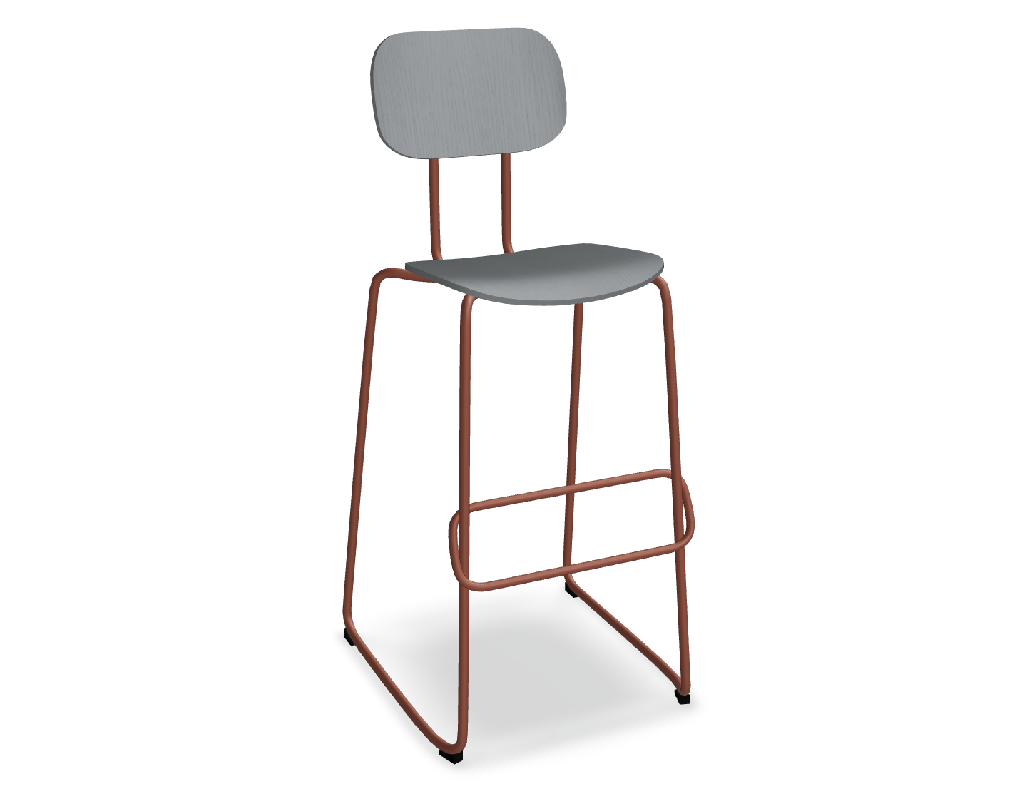 Hoker NEW SCHOOL ceglasta podstawa – .mdd