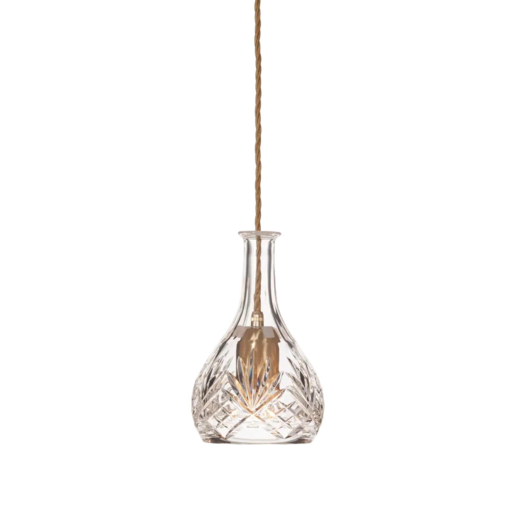 Lampa wisząca BELL DECANTERLIGHT szkło kryształowe