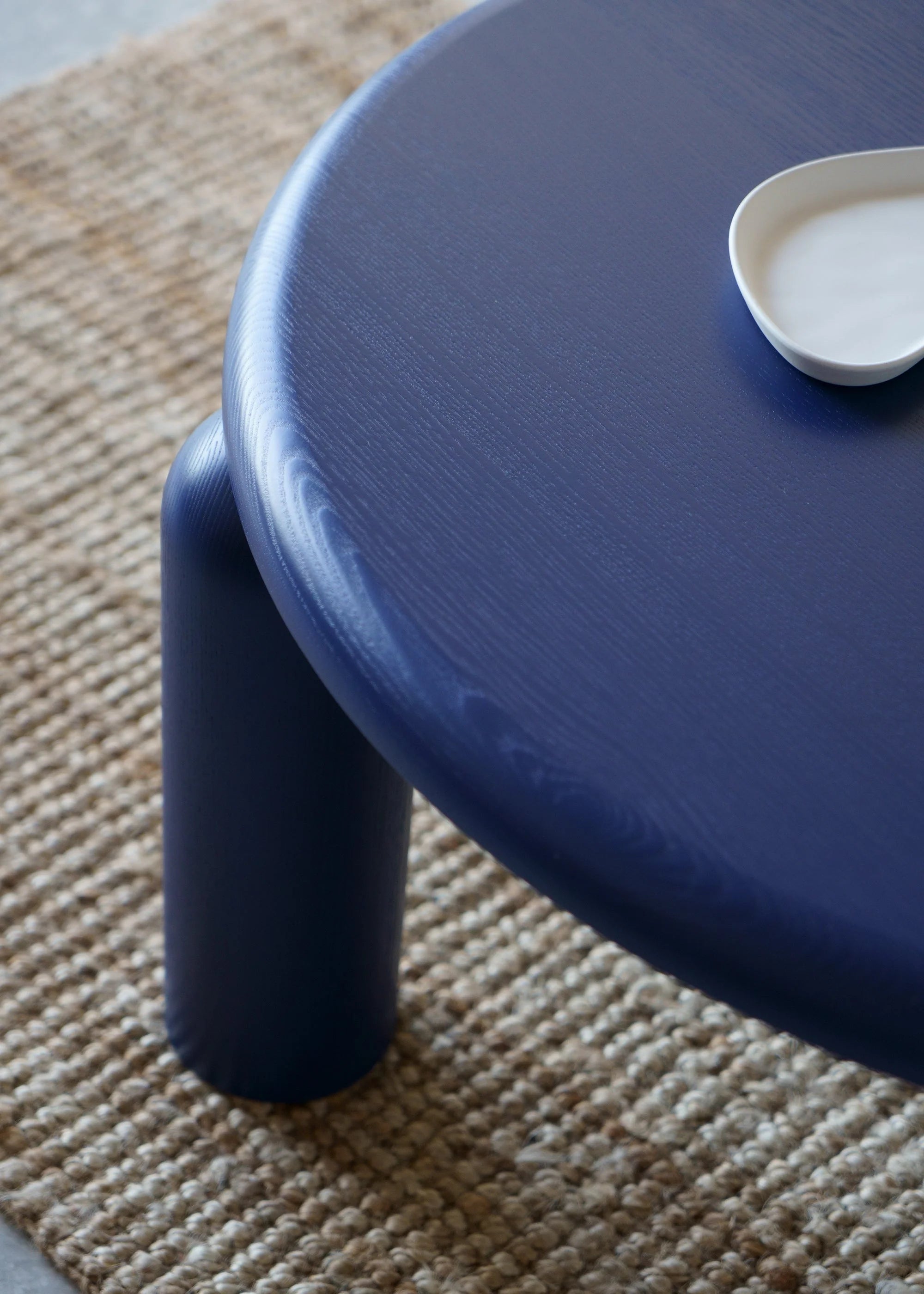 NEO Coffee Table in Cobalt Ash Wood