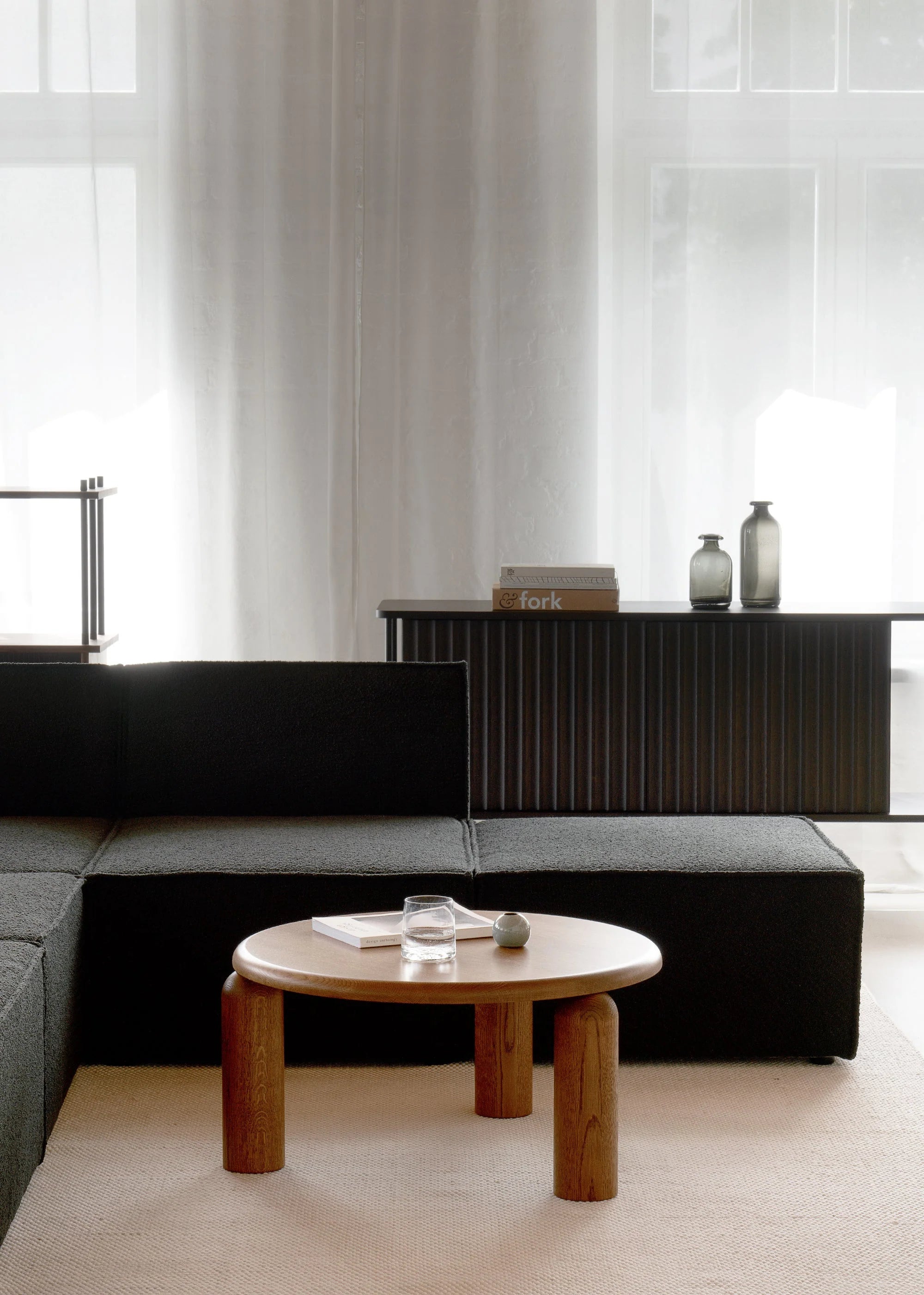 NEO Coffee Table Black Ash Wood