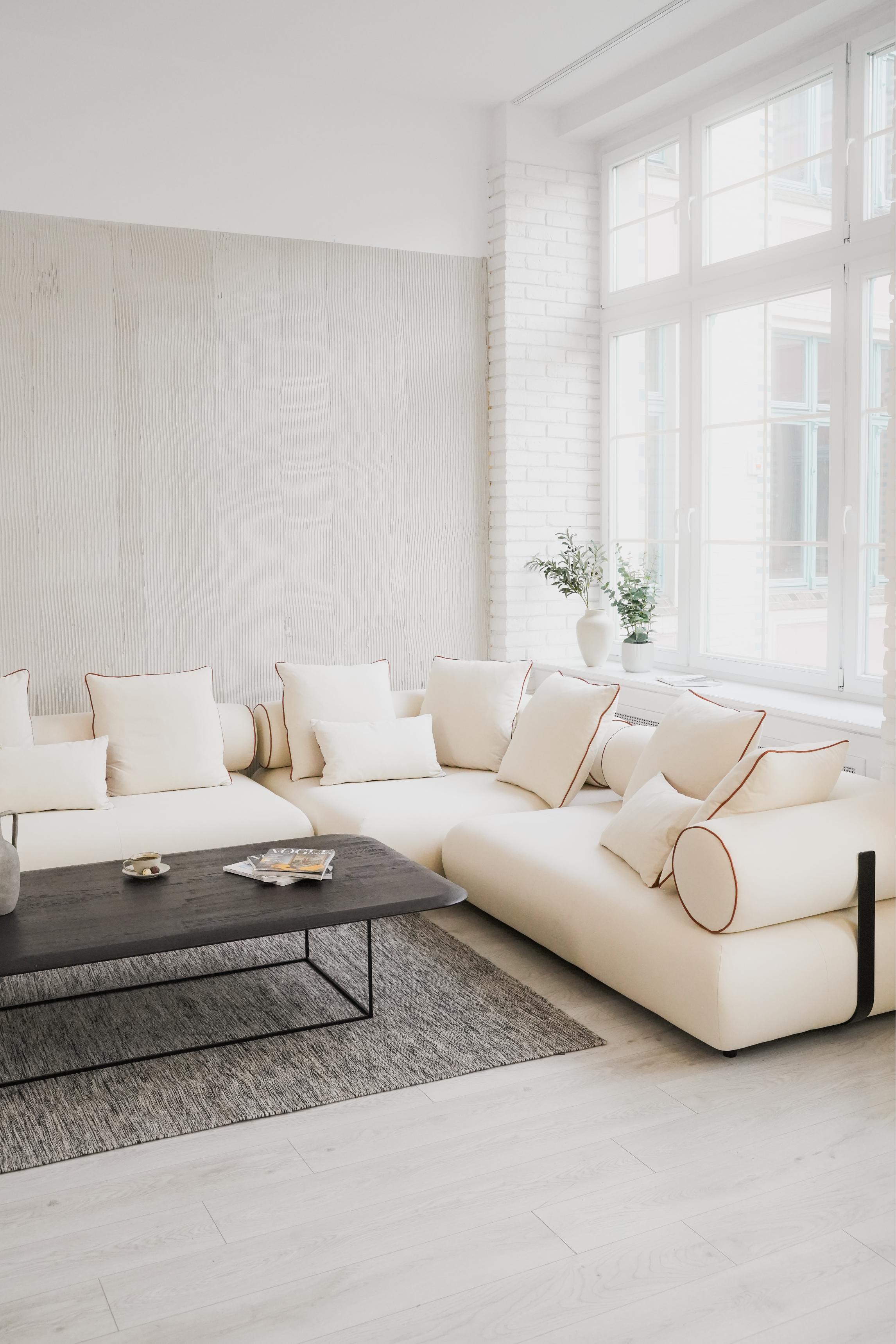 Linkes Ecksofa CASABLANCA personalisiert