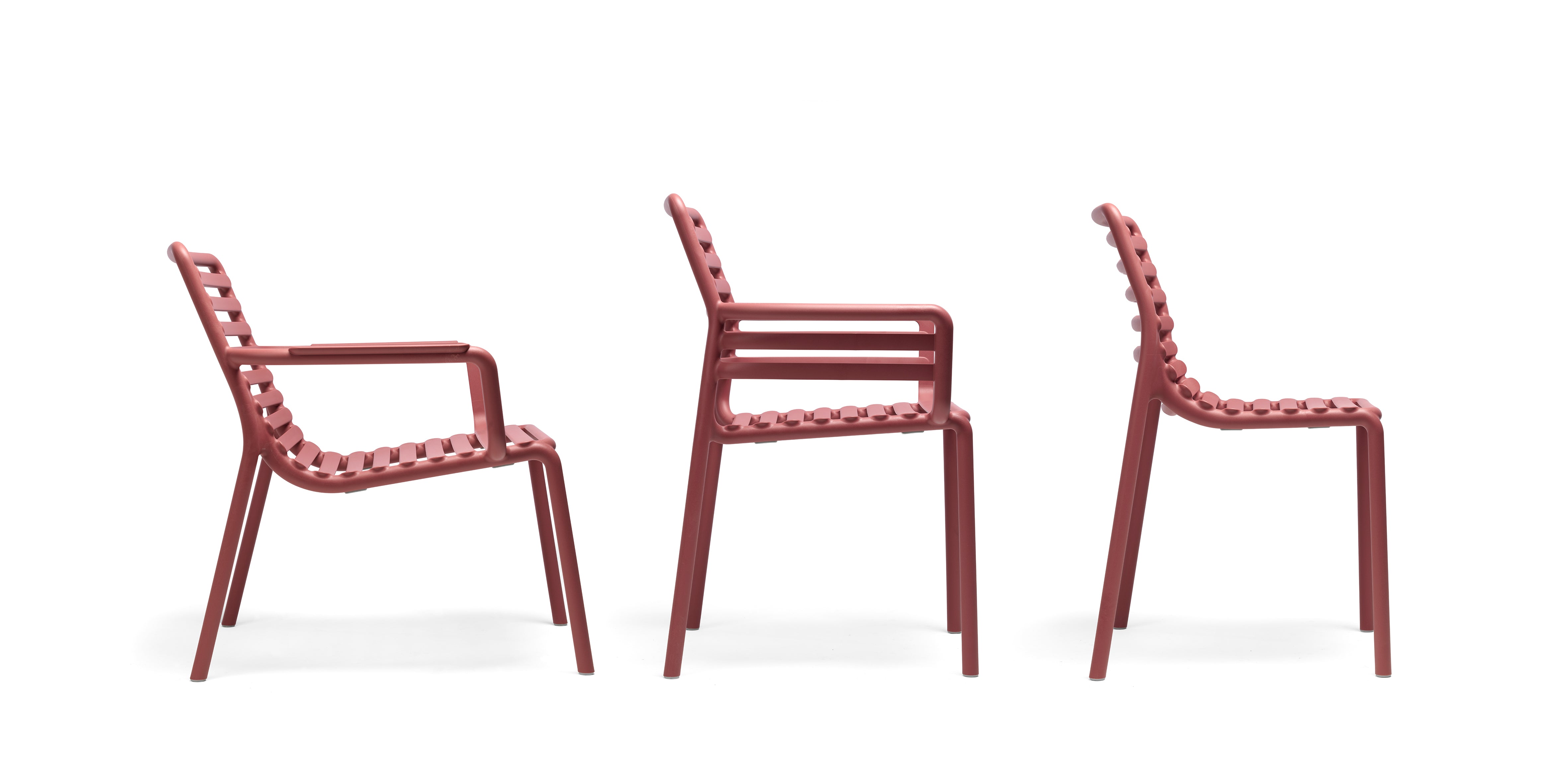 Outdoor Armchair with Armrests DOGA Pear