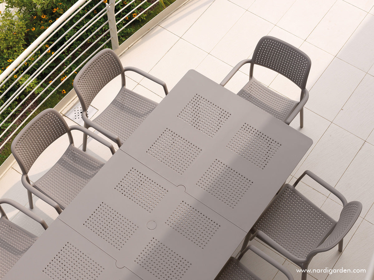 Außenstuhl mit Armlehnen BORA anthrazit