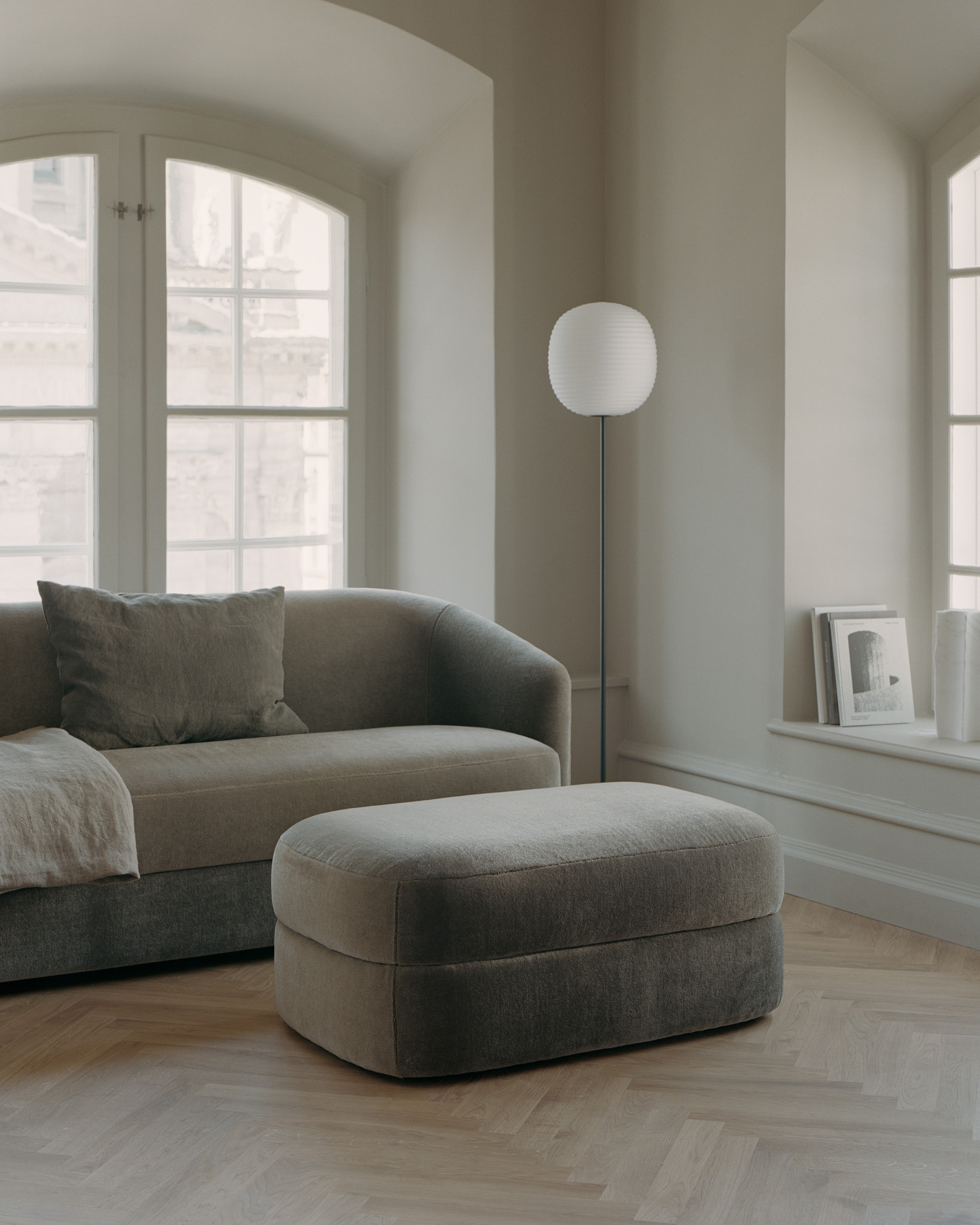 Polsterer Pouf
