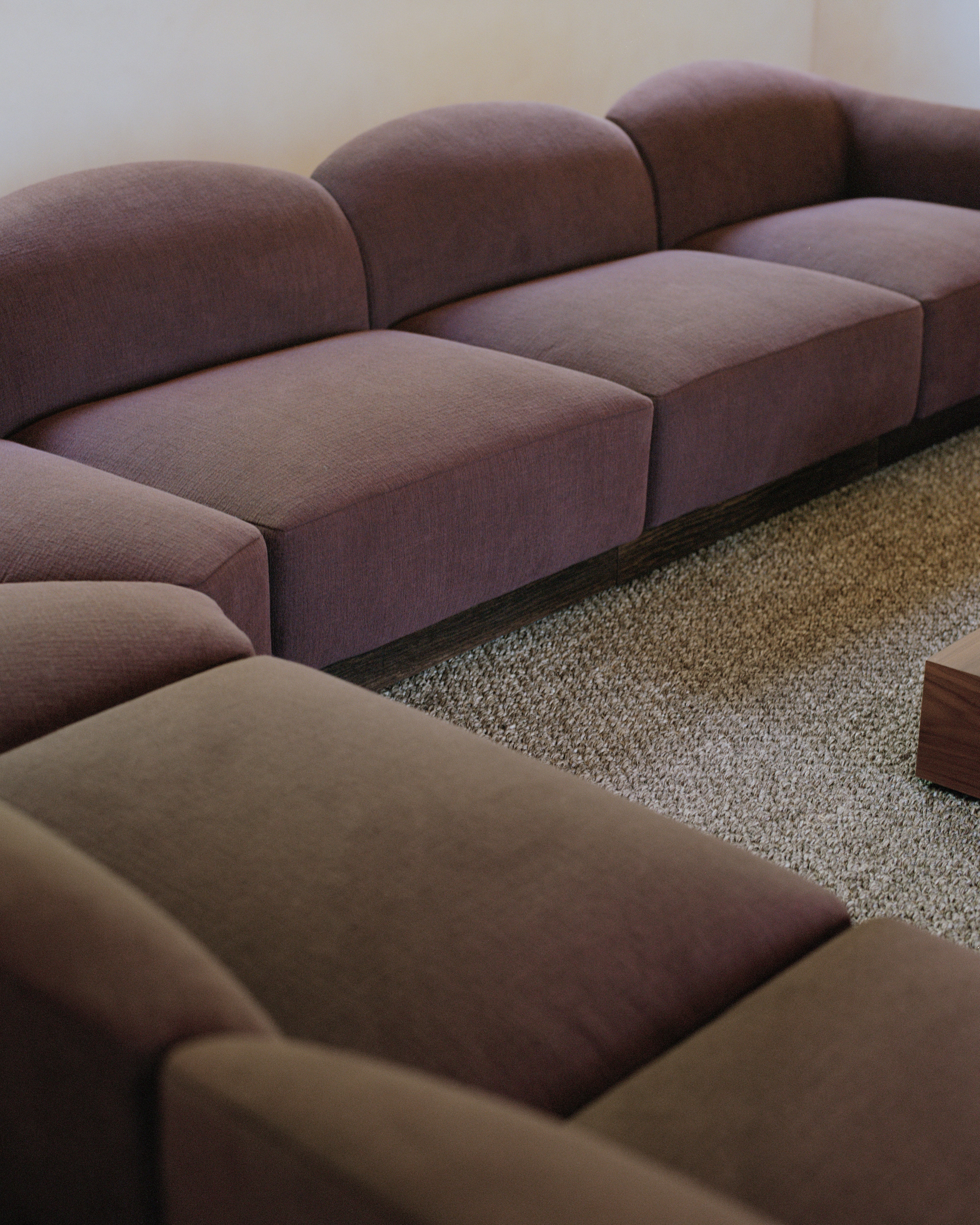 Modulares Sofa SHORE - personalisierbares Mittelelement