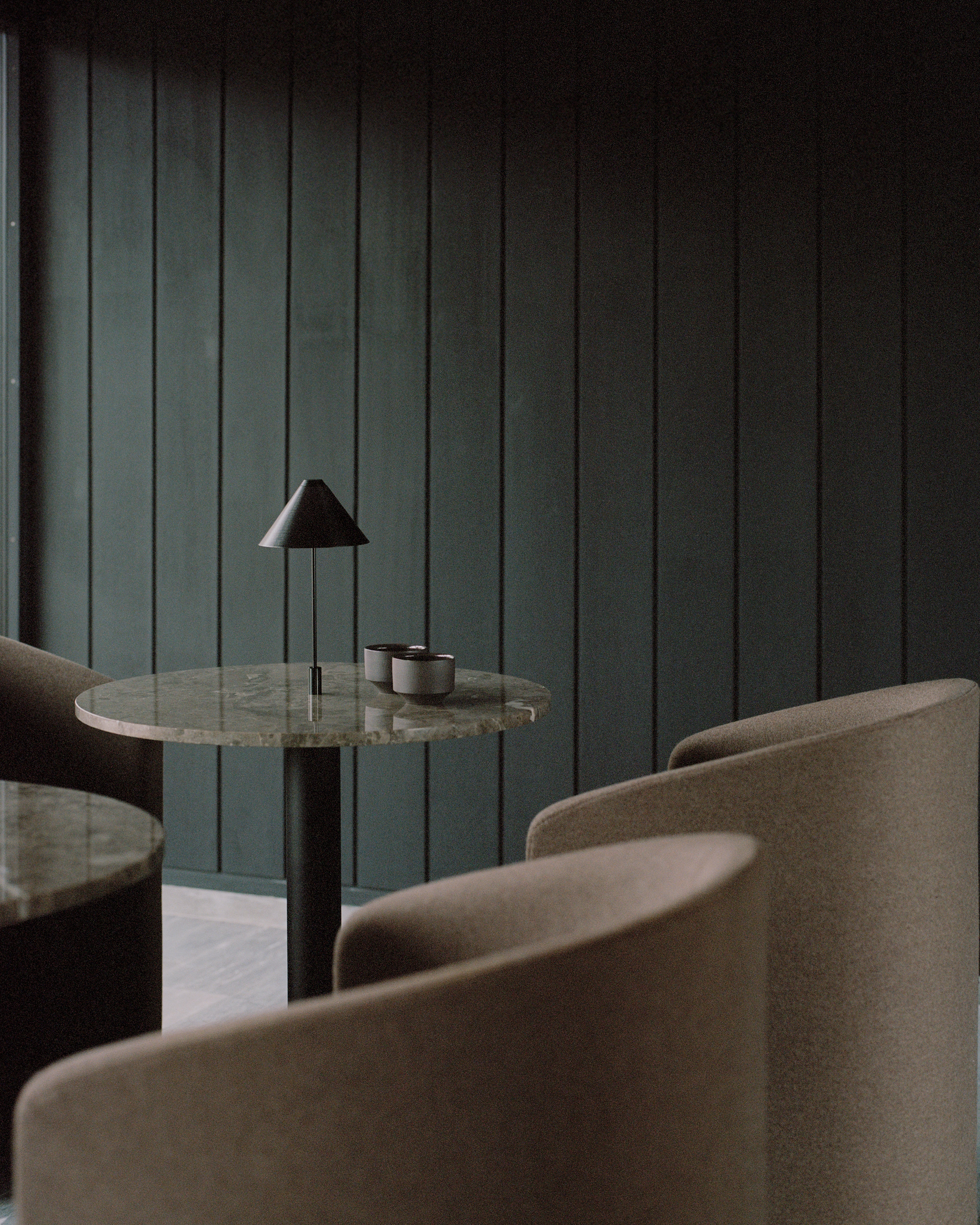 Tragbare Lampe BROLLY IN schwarz