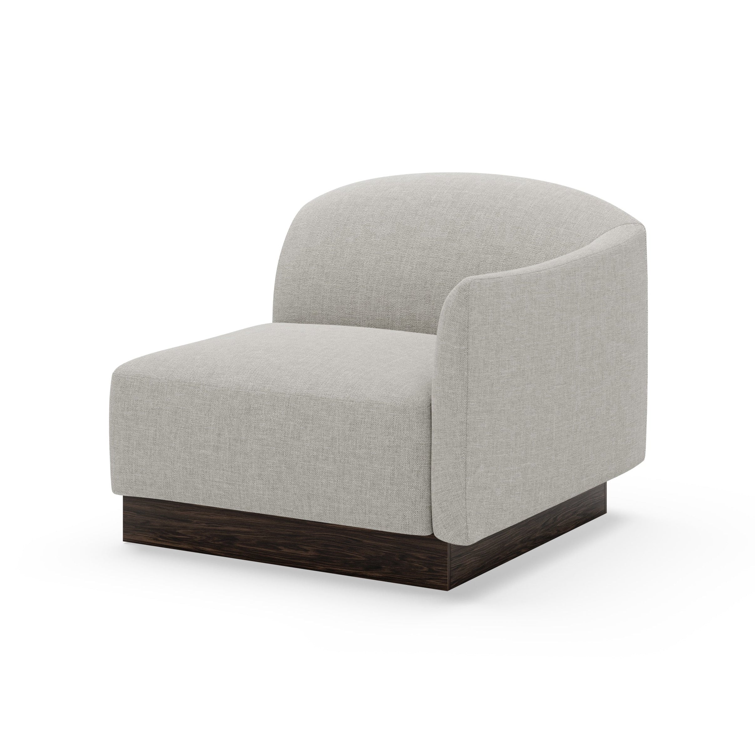 Modulares Sofa SHORE - personalisierbares Endelement rechts