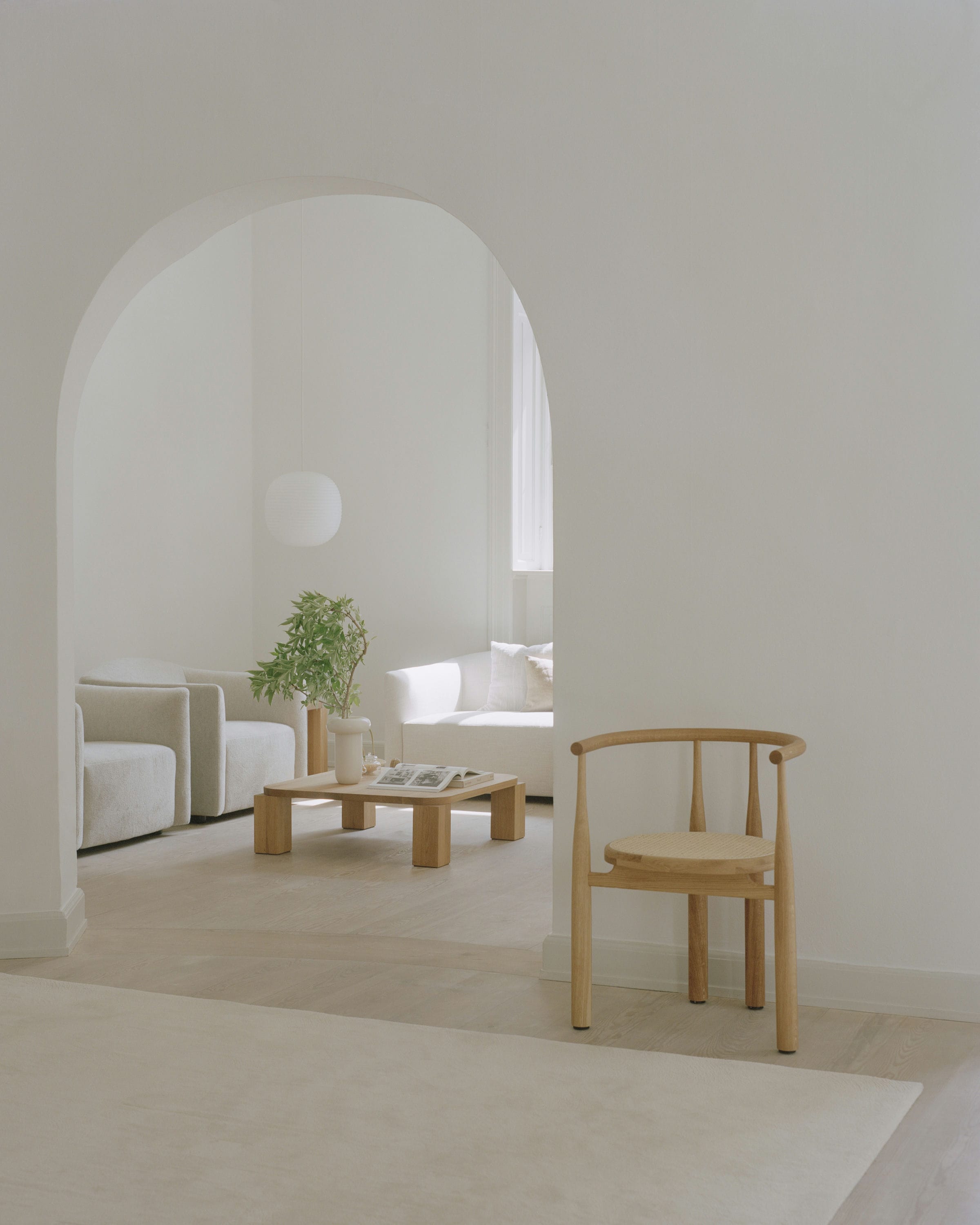 Oak Atlas Couchtisch