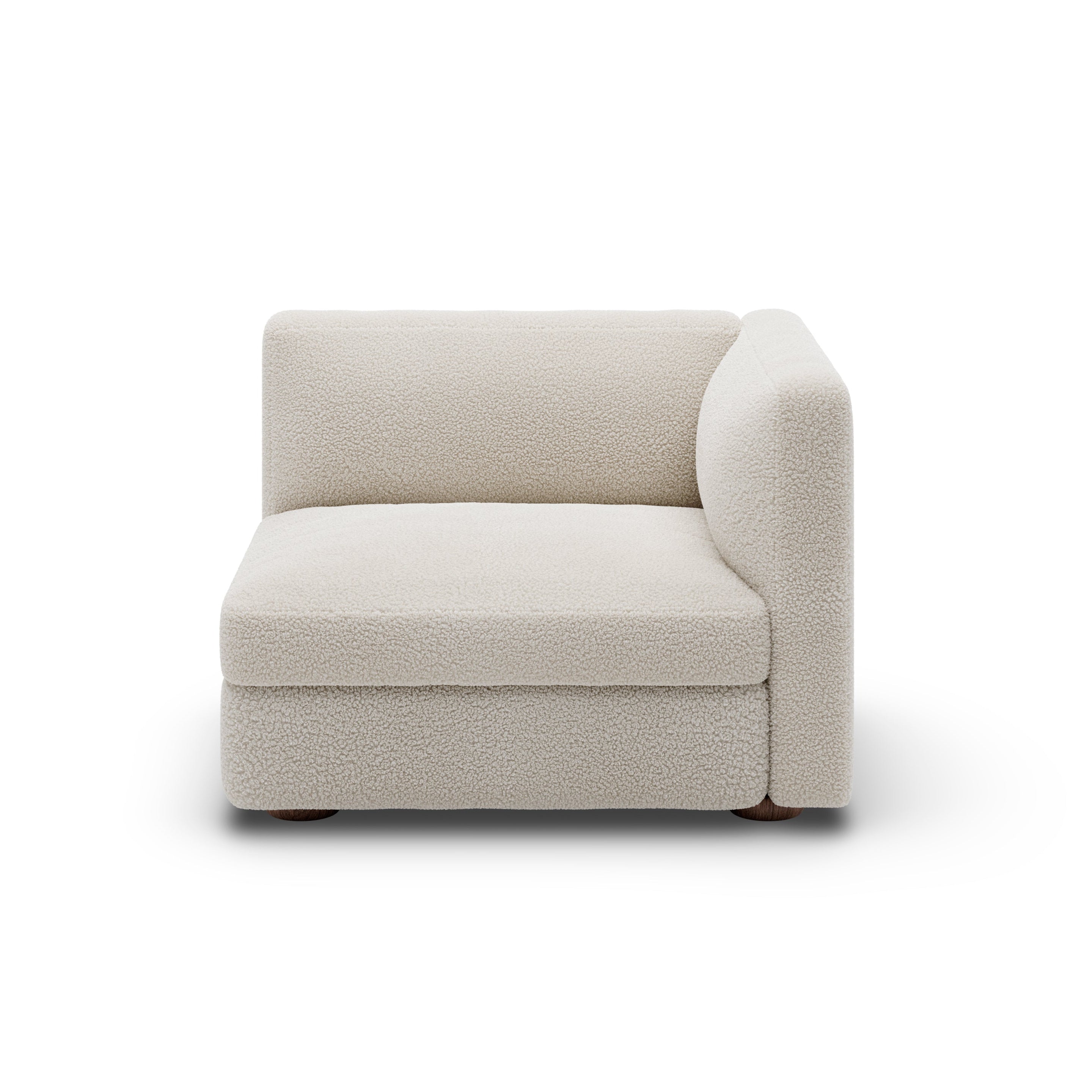 Modulare Sofa -Coda - rechts -Handbeschwere Finale Element