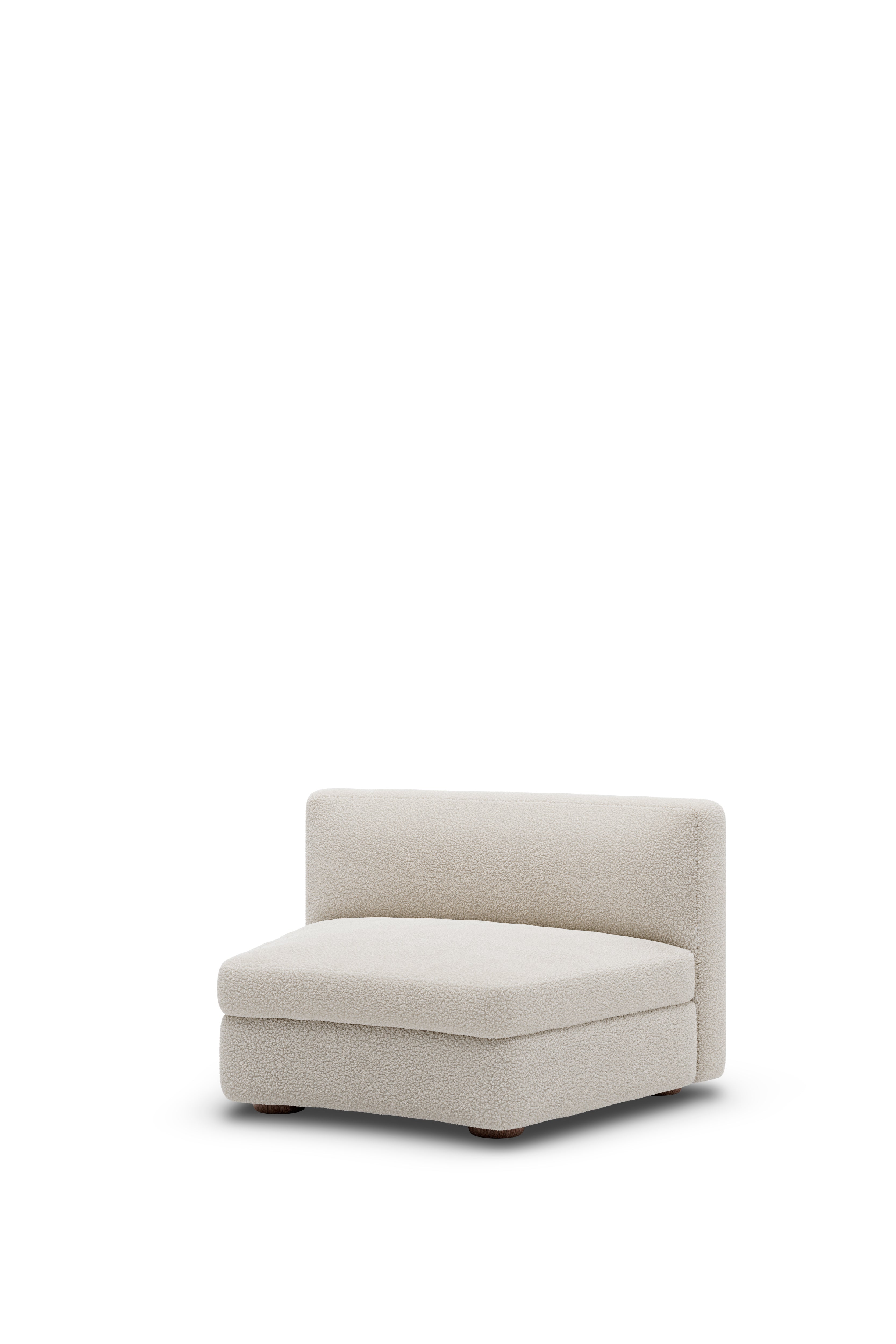 CODA Modulare Sofa - Zentralgerundete Polsterung
