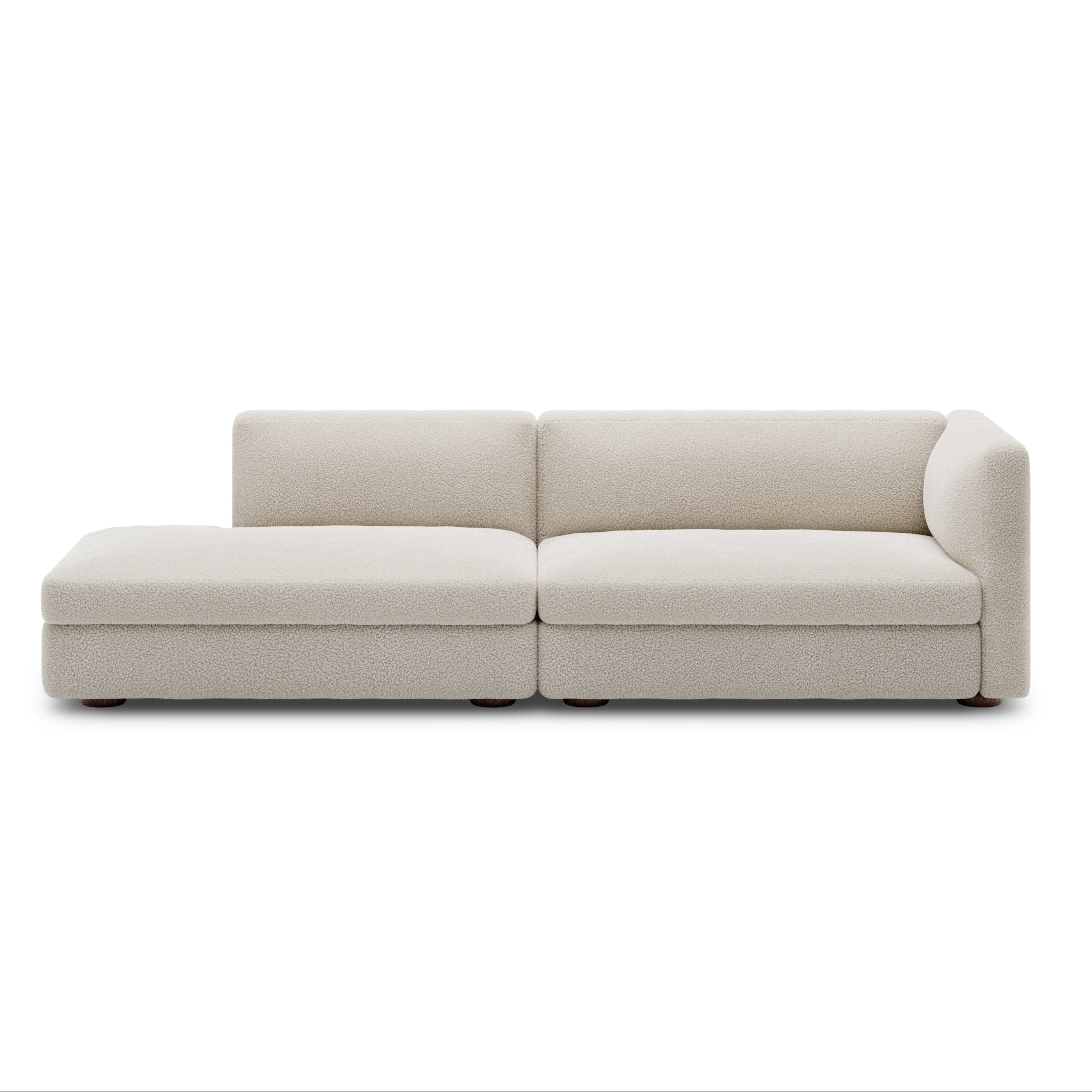 CODA Modulare Sofa - links -handgepolstertes Element