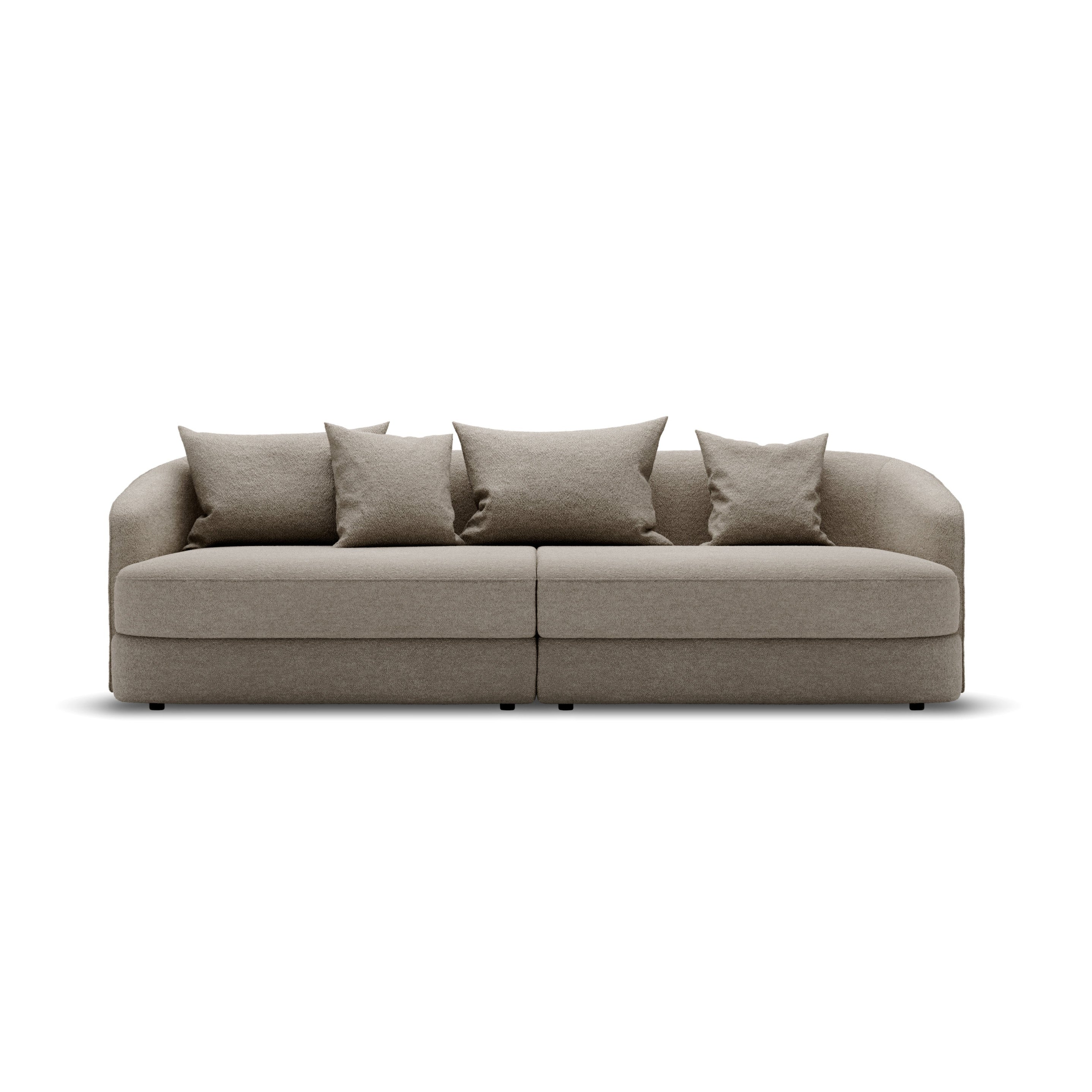Sofa Covent Residential Nevotex Barnum Hanf 3 Grau