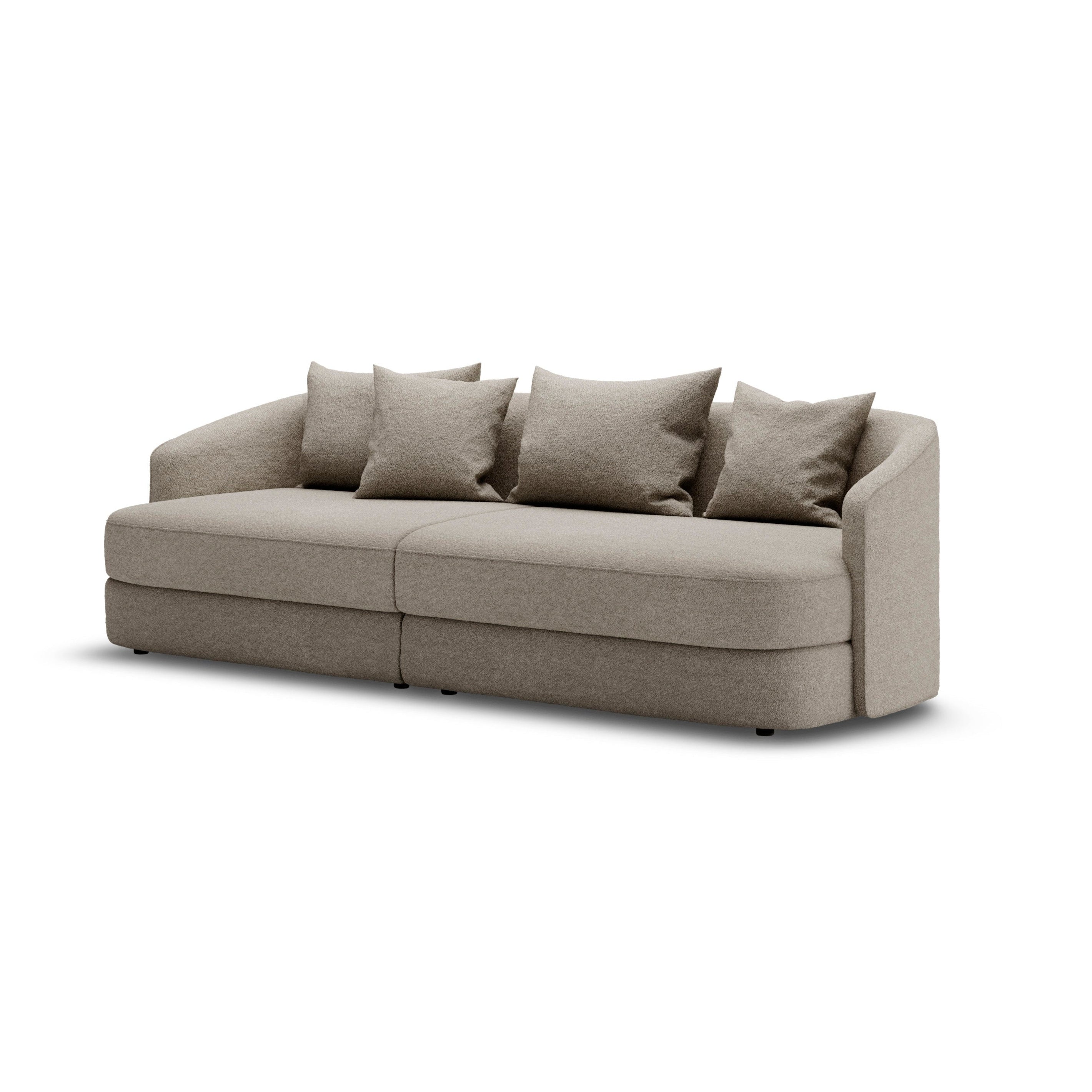 Sofa Covent Residential Nevotex Barnum Hanf 3 Grau