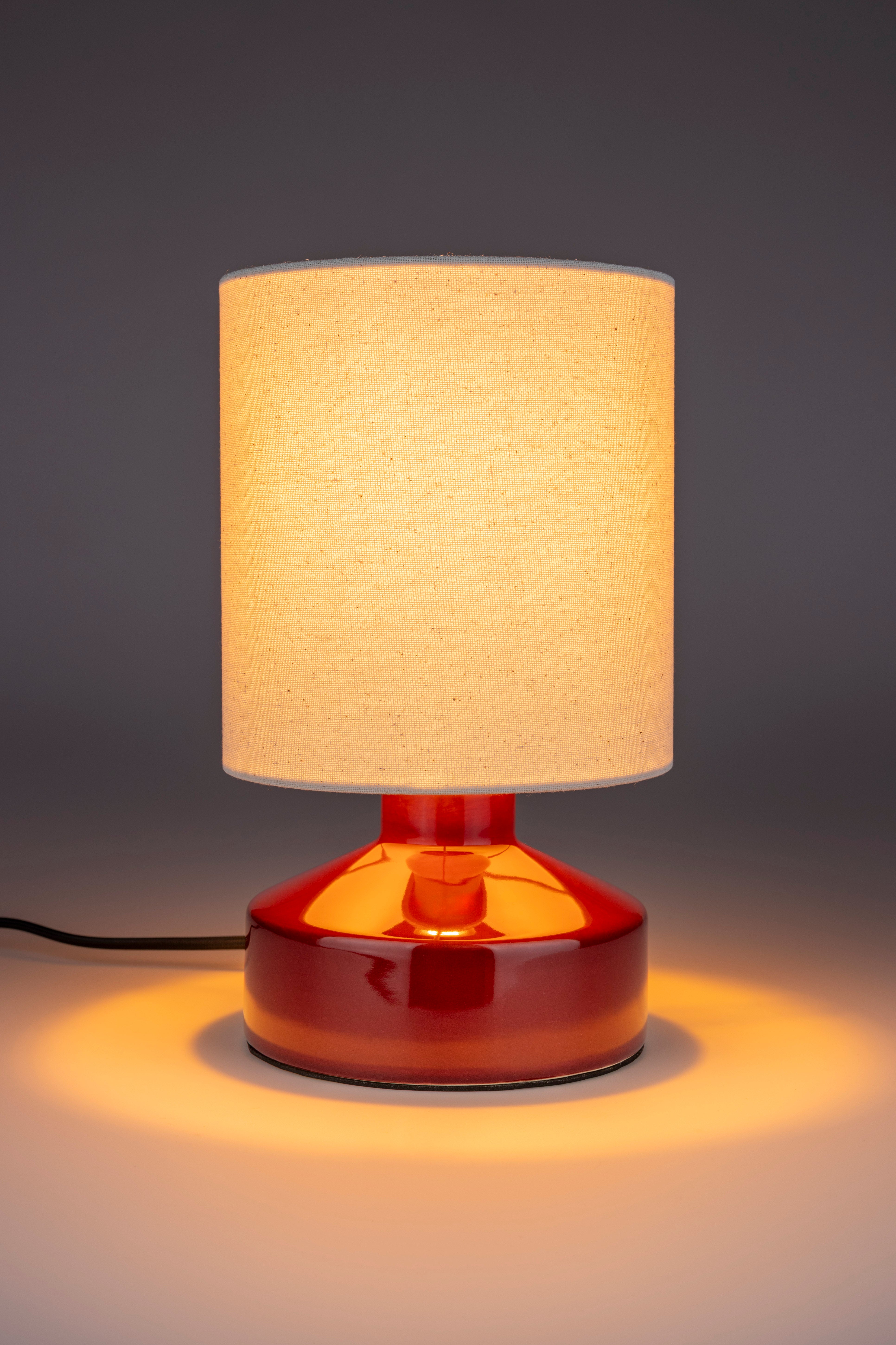Tischlampe NOOK bordeaux