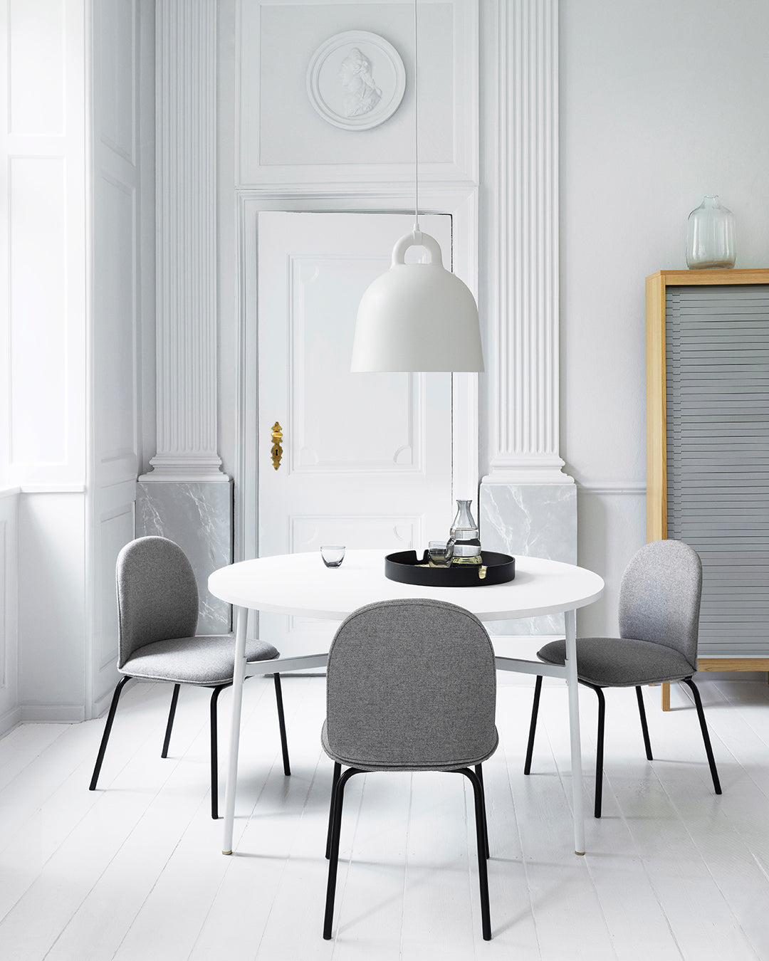 BELL white pendant lamp