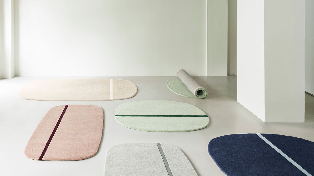 Gray rug
